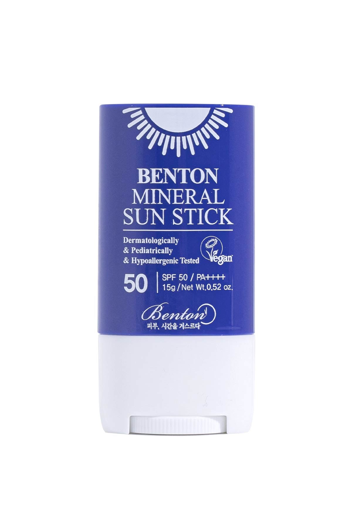 Benton-Benton Mineral Sun Stick Spf50 Pa++++ 15g %100 Fiziksel Vegan Stick Güneş Koruyucu-Güneş Koruyucu-1-Milagron.com