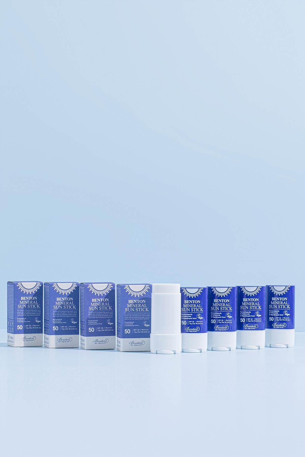 Benton-Benton Mineral Sun Stick Spf50 Pa++++ 15g %100 Fiziksel Vegan Stick Güneş Koruyucu-Güneş Koruyucu-6-Milagron.com