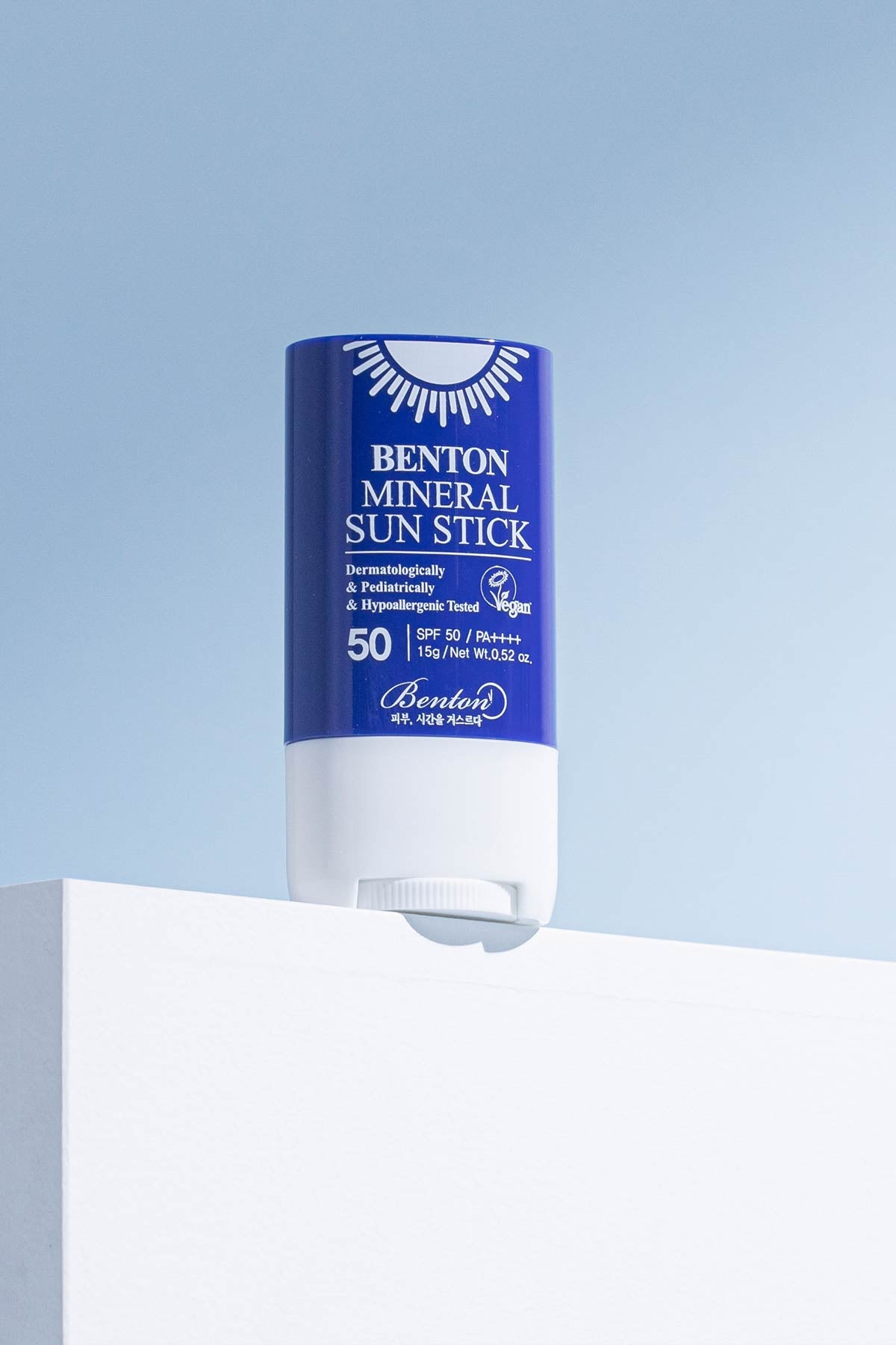 Benton-Benton Mineral Sun Stick Spf50 Pa++++ 15g %100 Fiziksel Vegan Stick Güneş Koruyucu-Güneş Koruyucu-7-Milagron.com