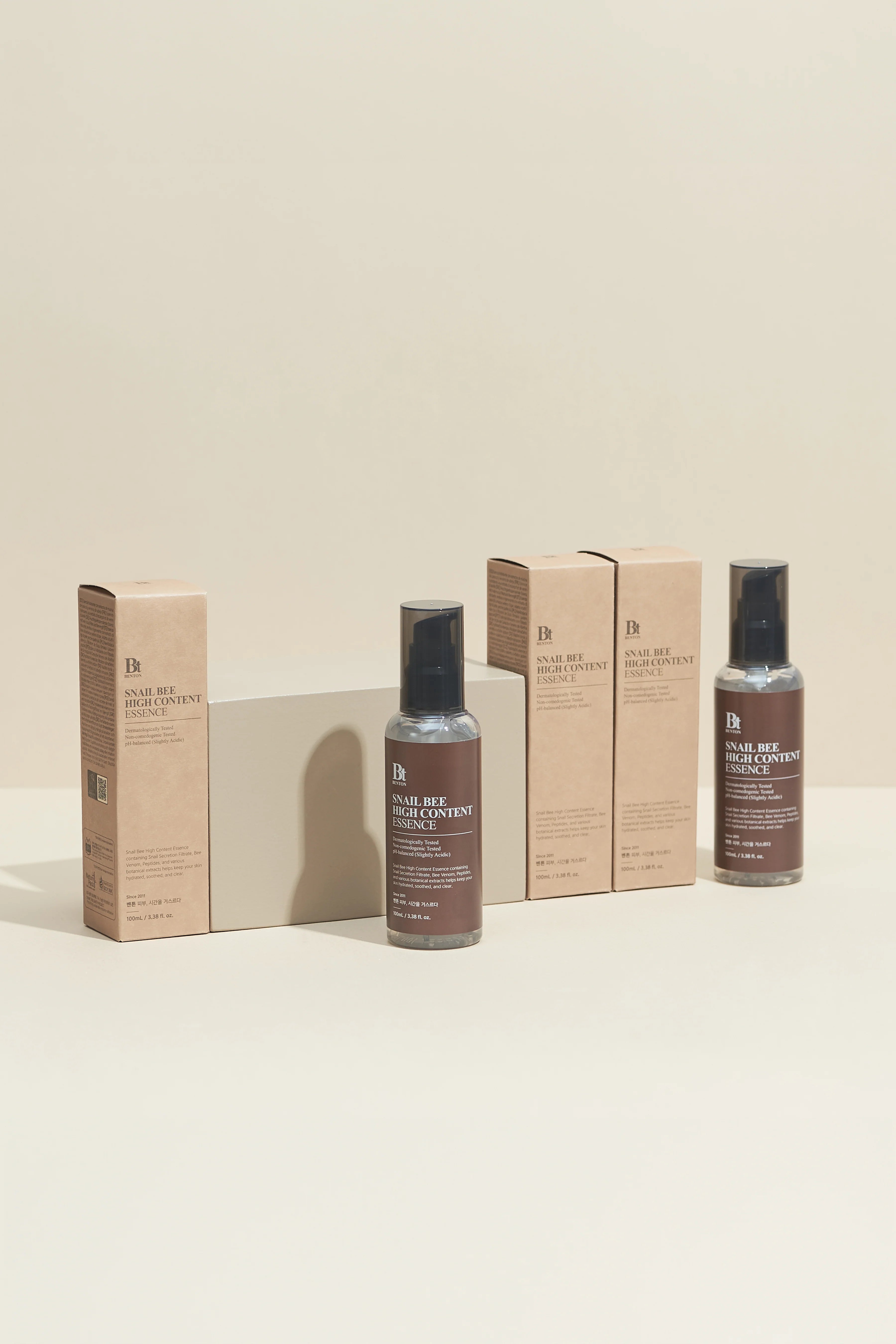 Benton-Benton Snail Bee High Content Essence Salyangoz Özlü Esans-Yüz Serumu-3-Milagron.com