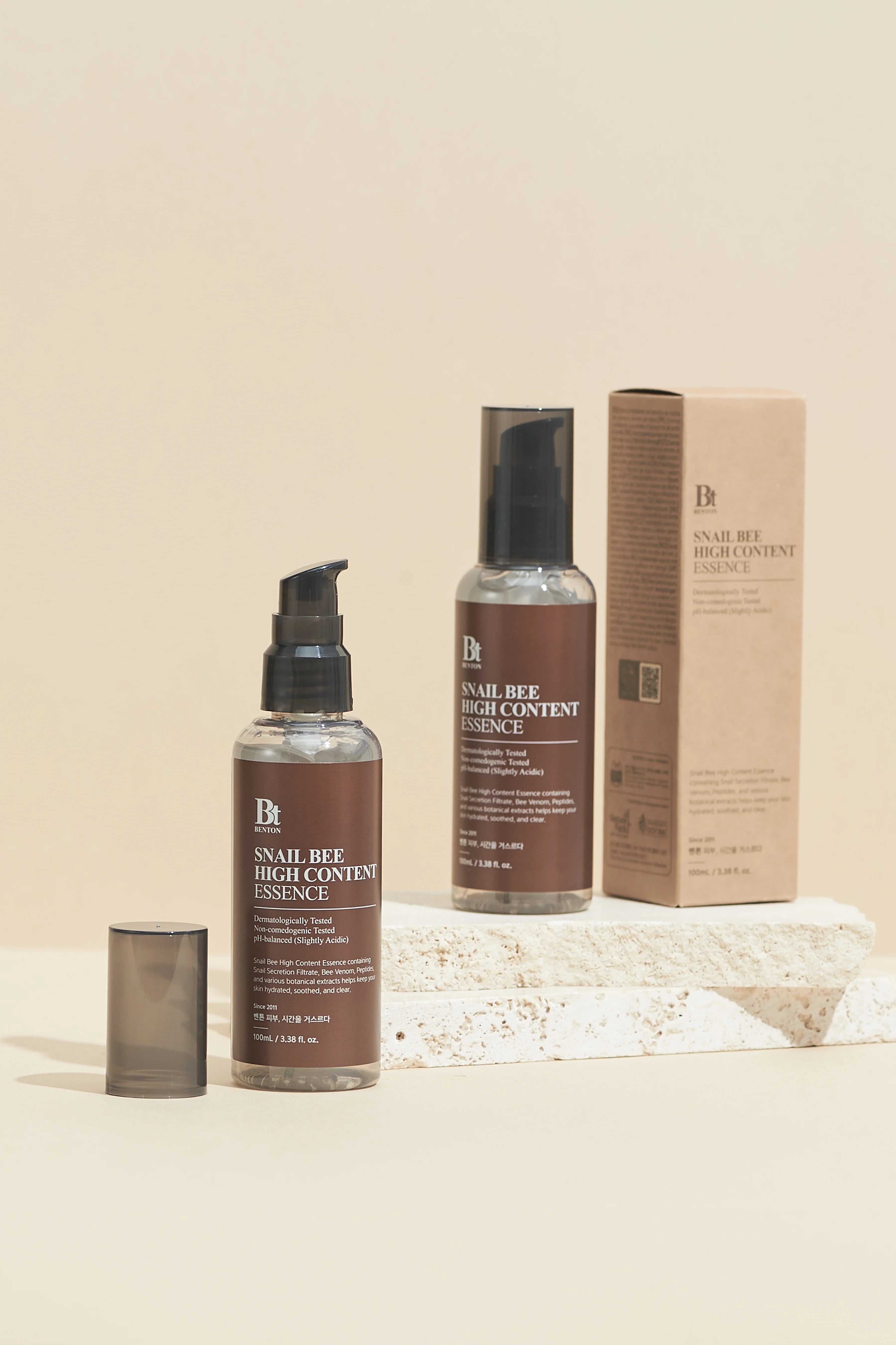 Benton-Benton Snail Bee High Content Essence Salyangoz Özlü Esans-Yüz Serumu-5-Milagron.com