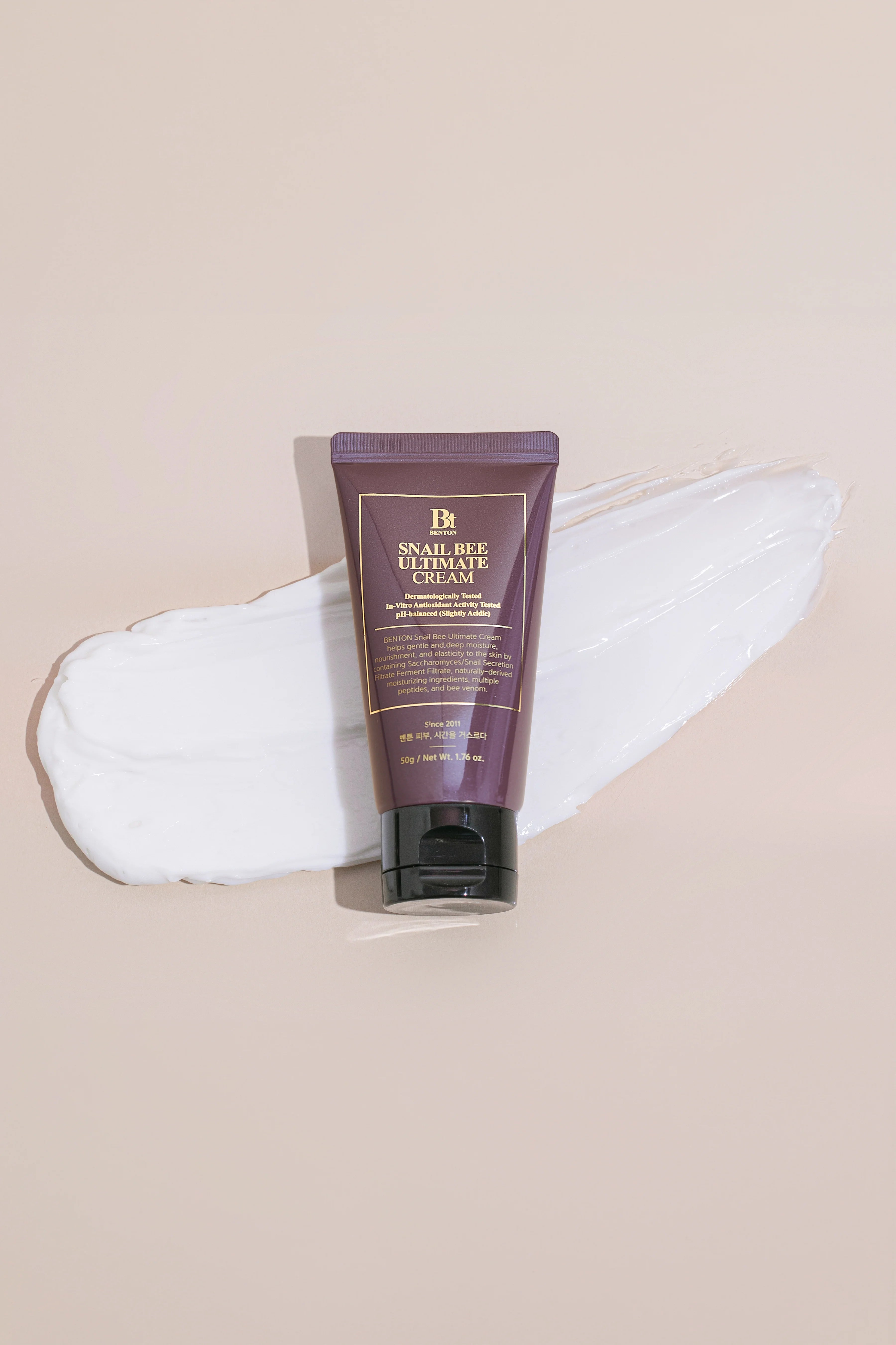 Benton-Benton Snail Bee Ultimate Cream 50g – Premium Fermente Salyangoz Kremi-Yüz Kremi-2-Milagron.com