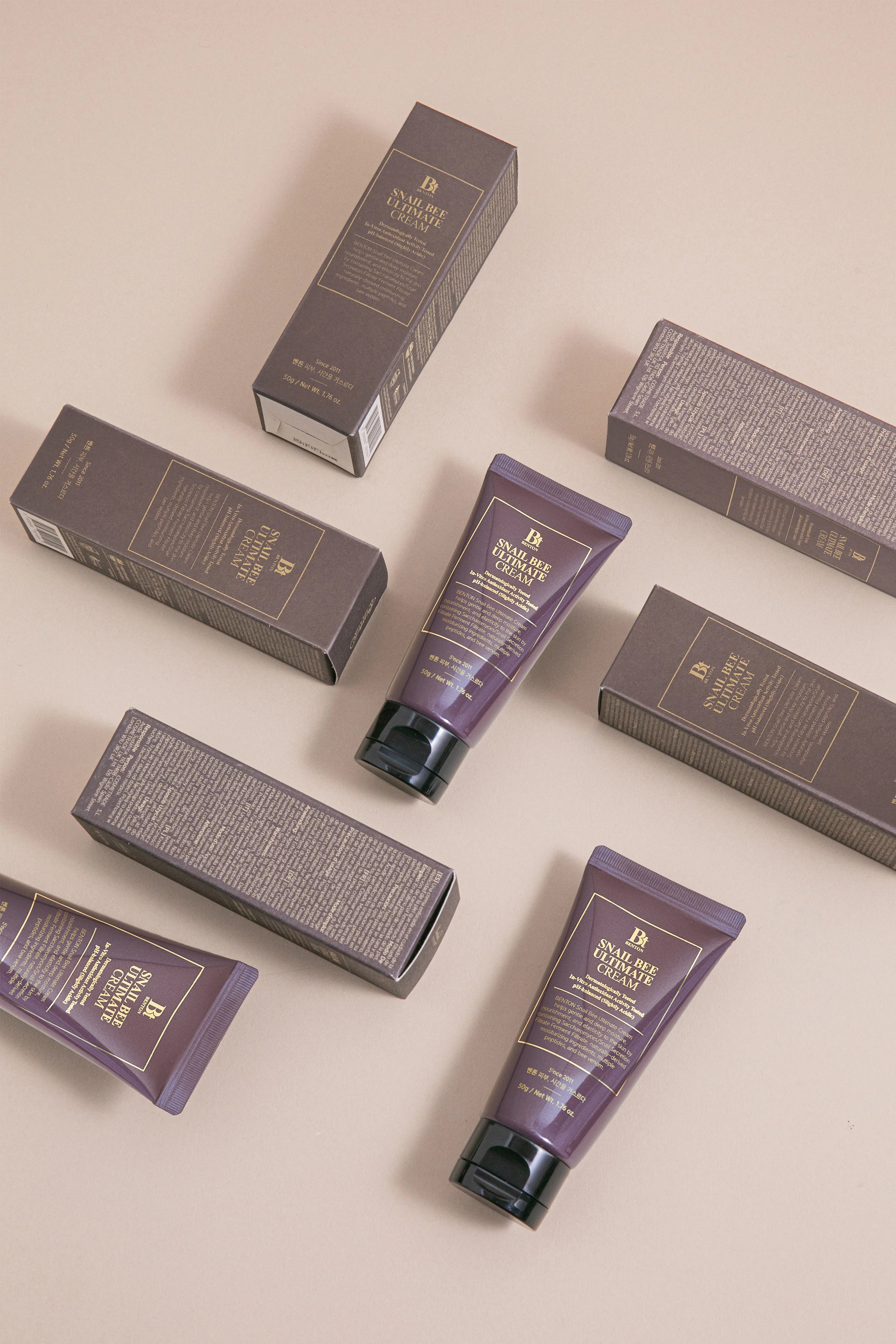 Benton-Benton Snail Bee Ultimate Cream 50g – Premium Fermente Salyangoz Kremi-Yüz Kremi-4-Milagron.com