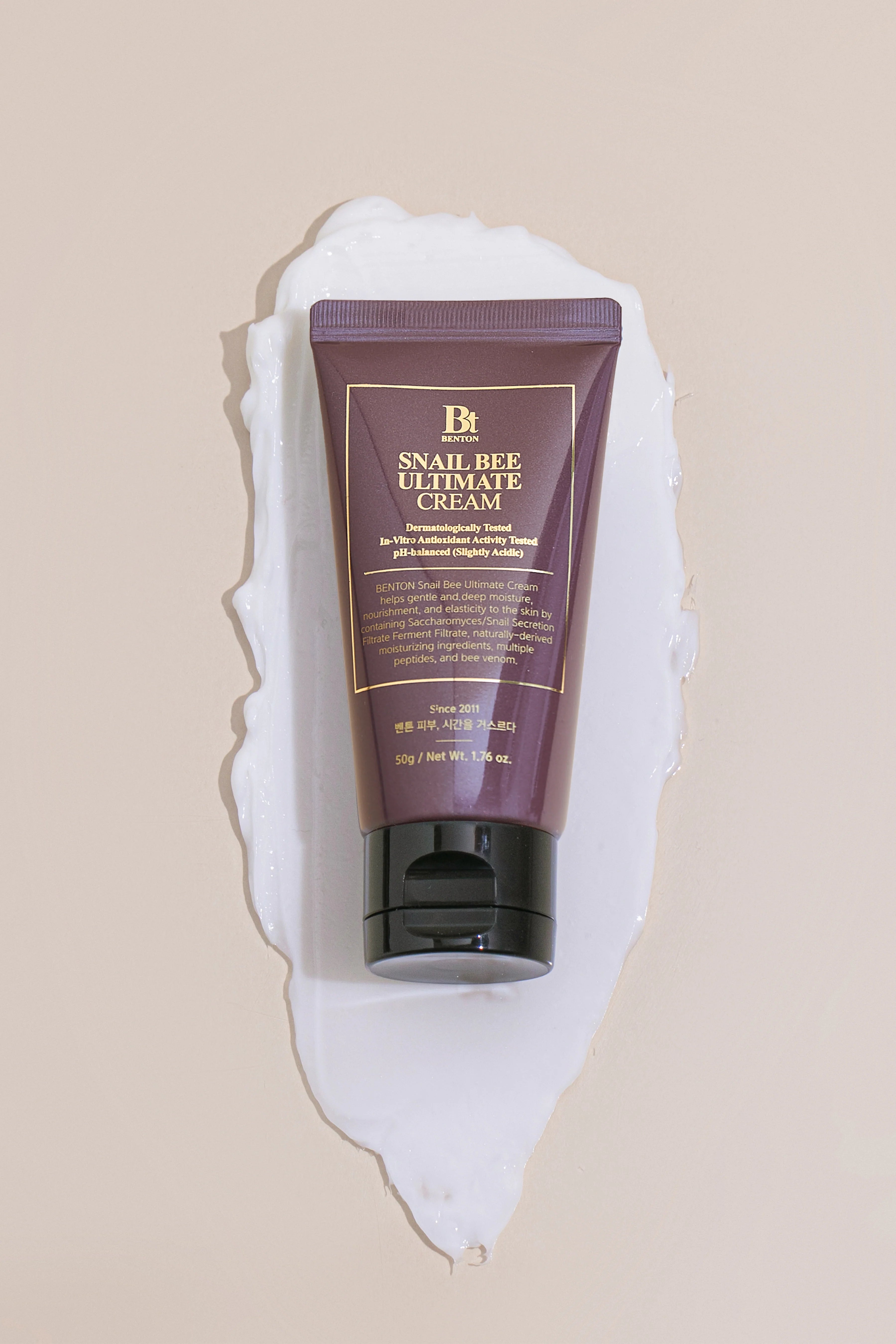 Benton-Benton Snail Bee Ultimate Cream 50g – Premium Fermente Salyangoz Kremi-Yüz Kremi-6-Milagron.com