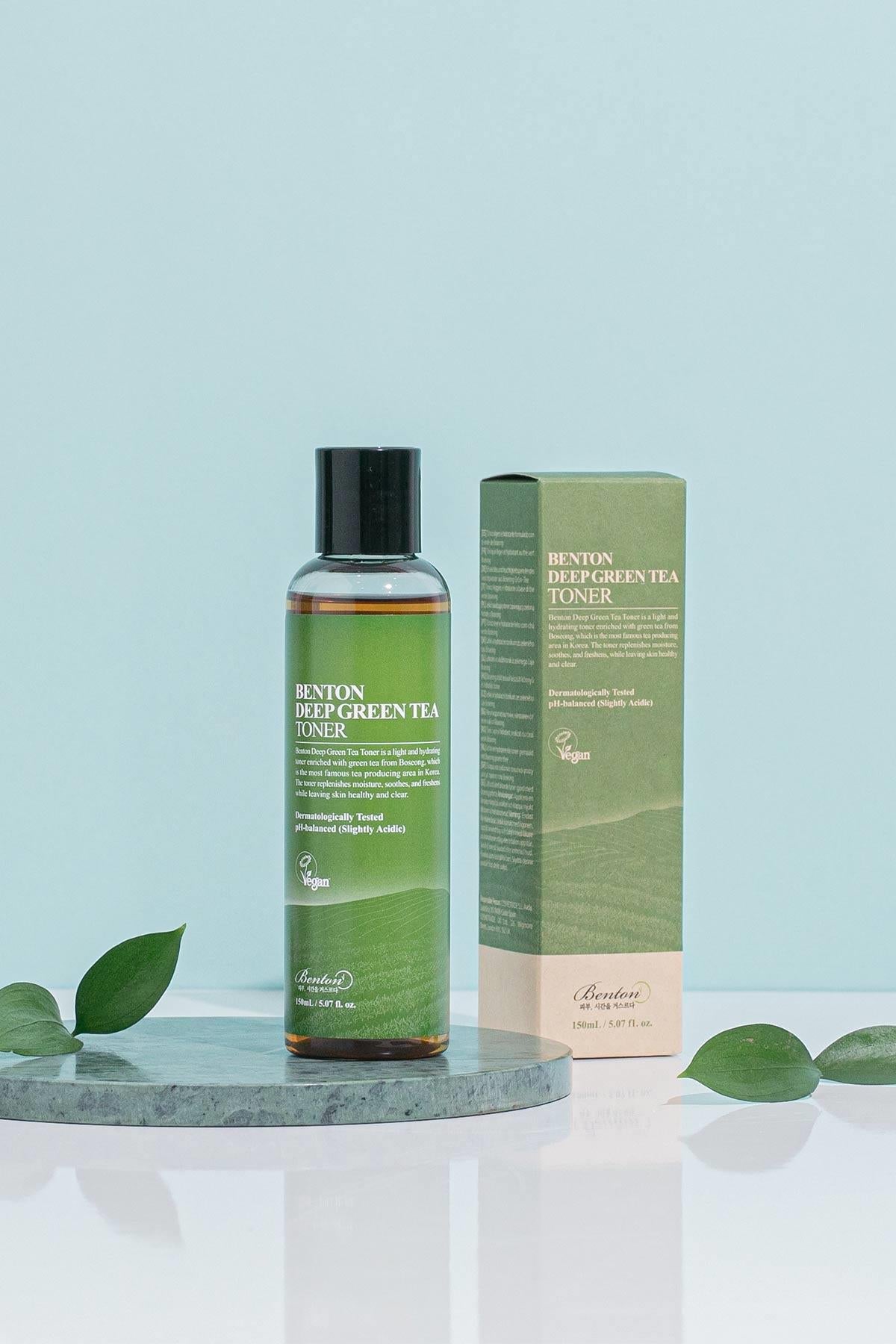 Benton-Deep Green Tea Toner Yeşil Çay Tonik-Tonik-2-Milagron.com