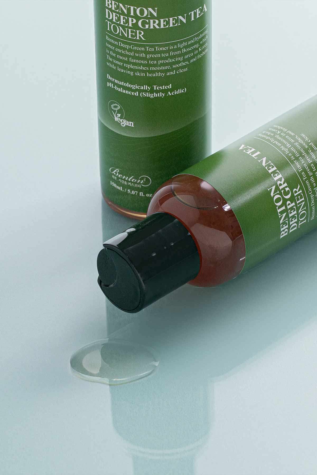 Benton-Deep Green Tea Toner Yeşil Çay Tonik-Tonik-6-Milagron.com