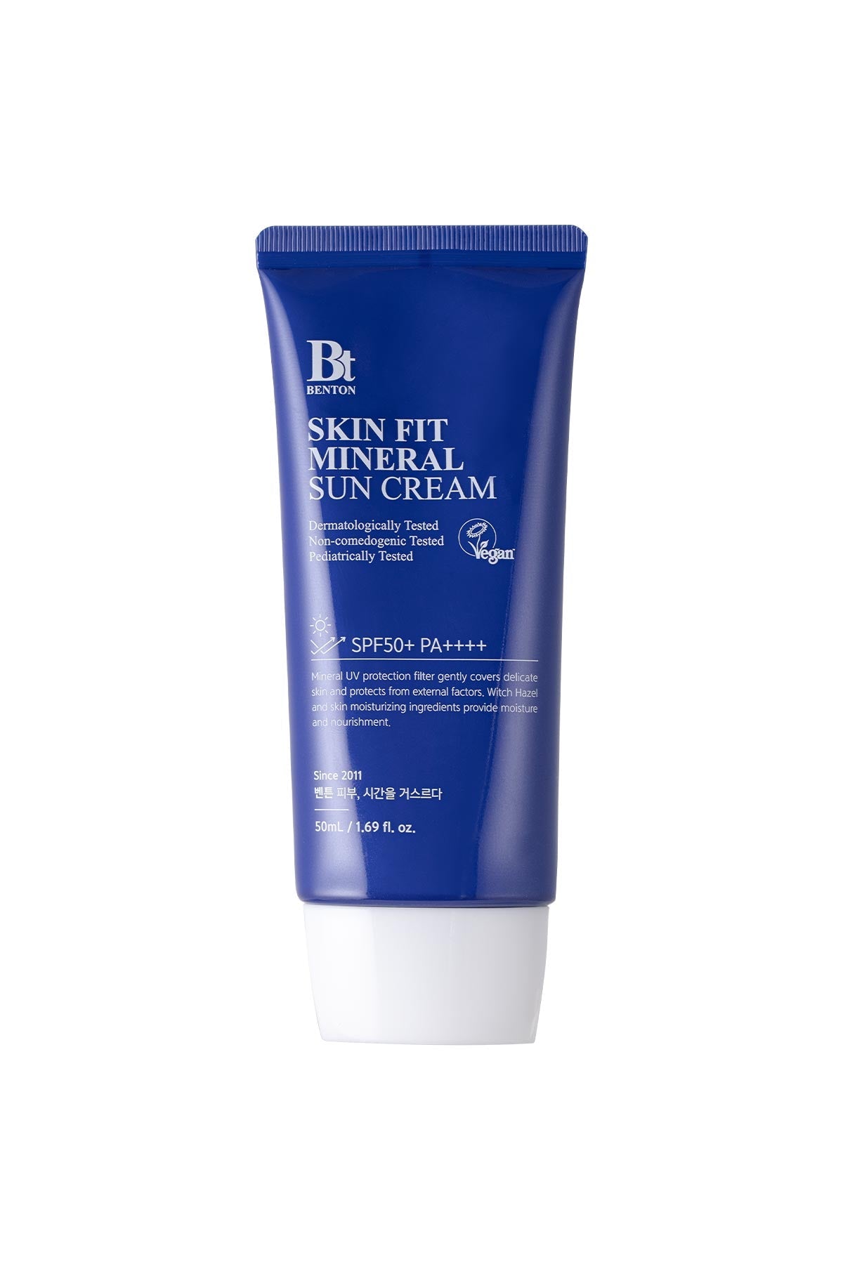 Benton-Skin Fit Mineral Sun Cream Spf50+/Pa++++ 50ml %100 Fiziksel Vegan Güneş Kremi -Güneş Kremi-1-Milagron.com