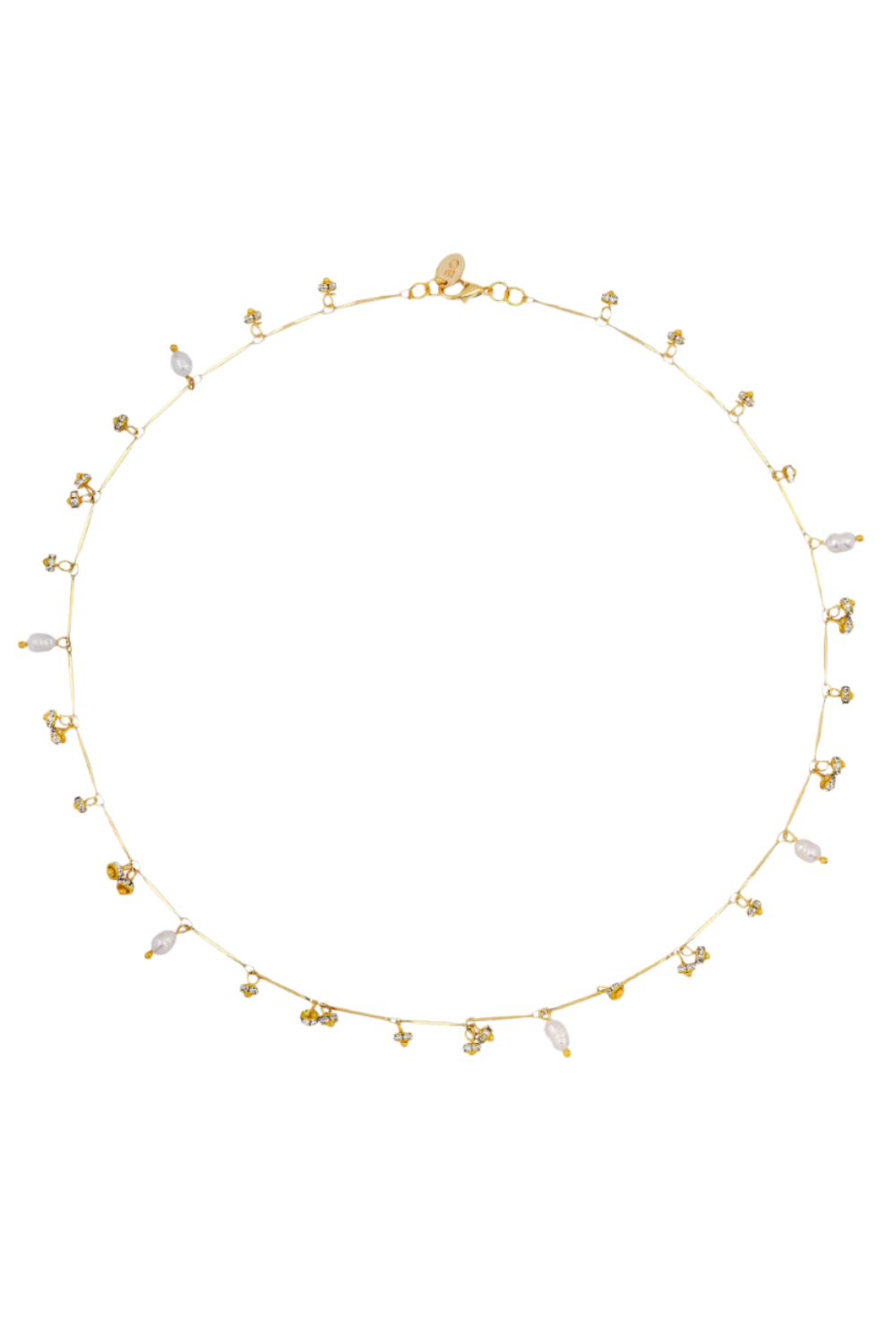 Berrin Özkan-Dancing Disco Sparkle Necklace-Kolye-1-Milagron.com