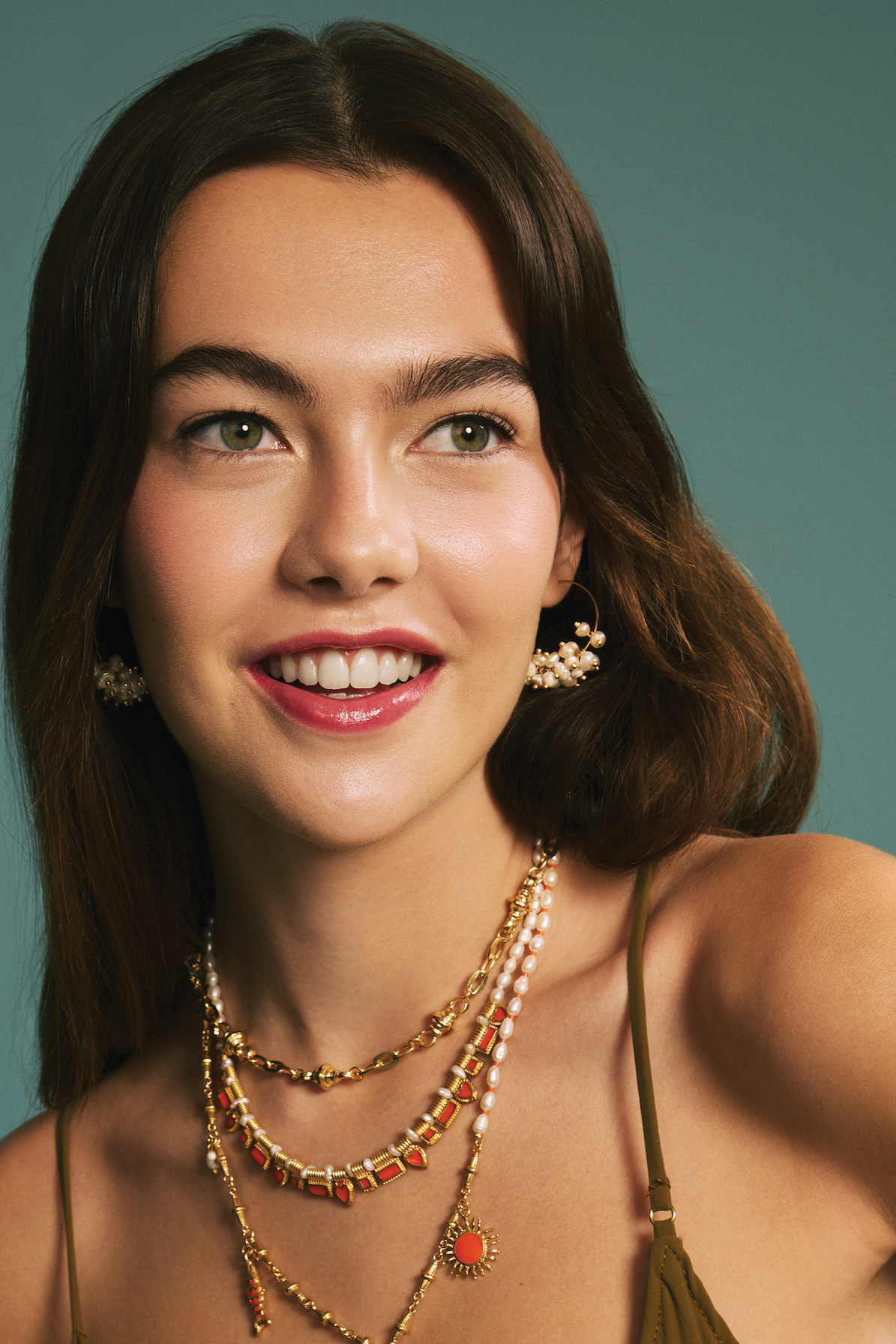 Berrin Özkan-Diana Pearl Earrings-Küpe-2-Milagron.com