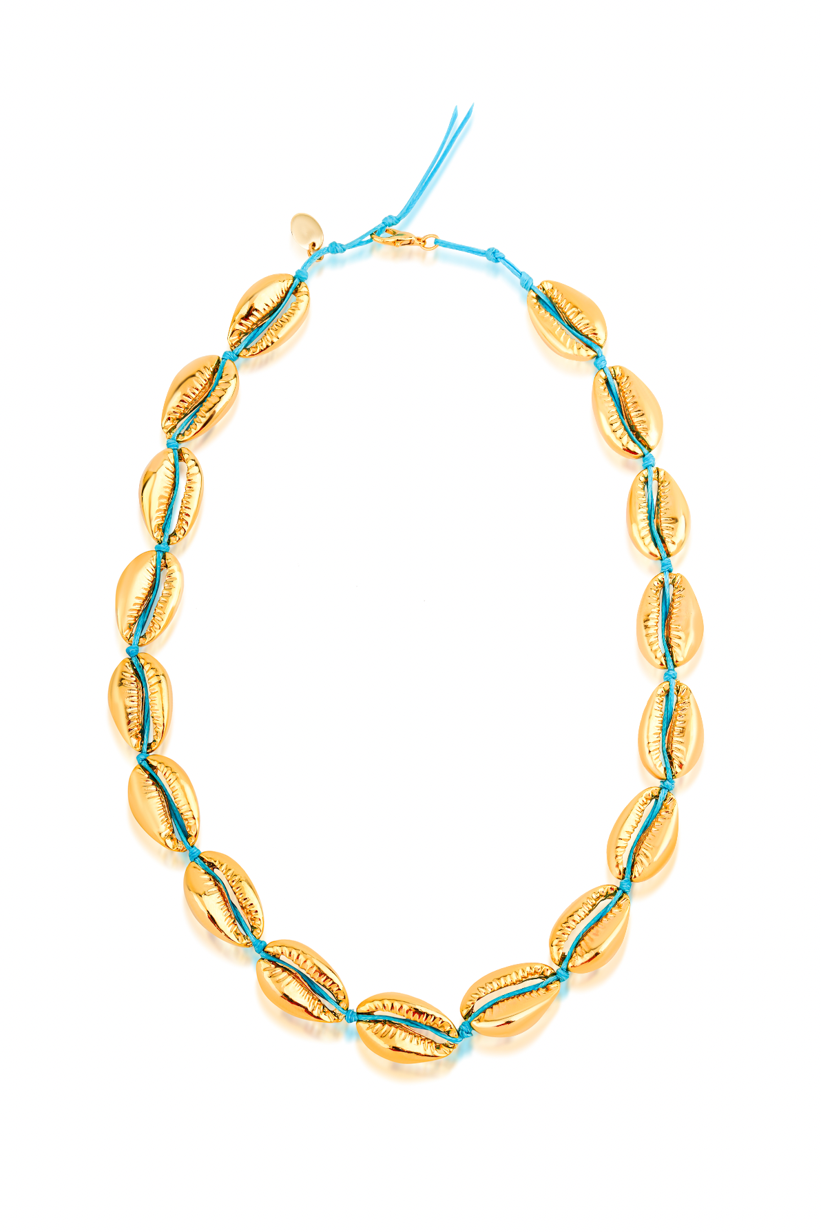 Berrin Özkan-Golden Tide Seashell Necklace-Kolye-1-Milagron.com