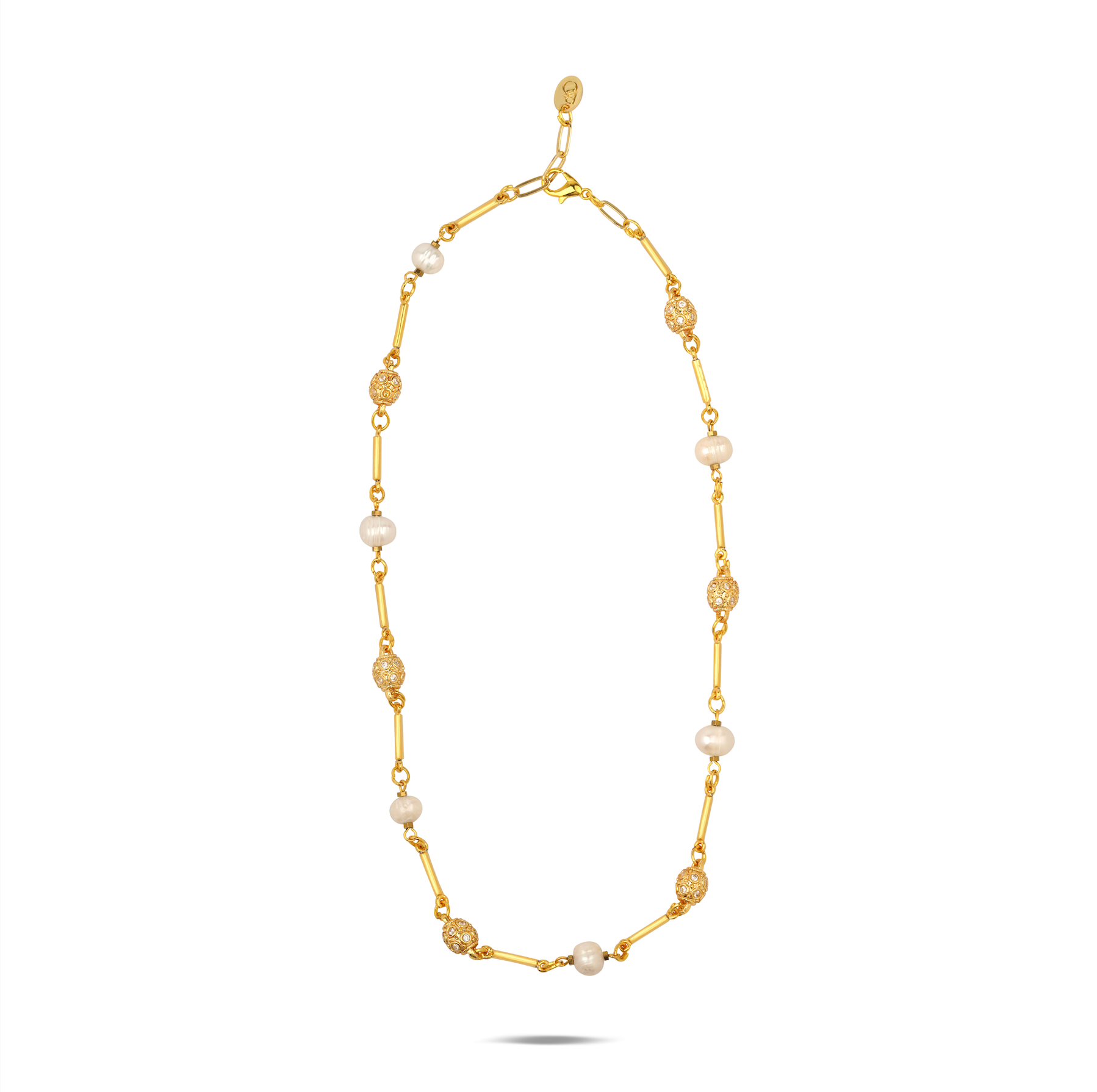 Mini Luna Pearl Necklace