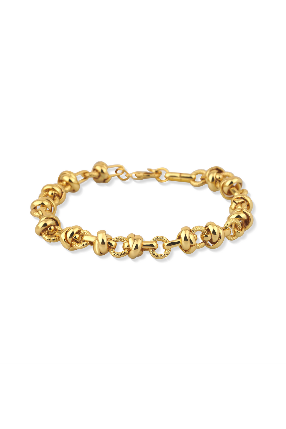Berrin Özkan-Olympia Knot Chain Bracelet-Bileklik-1-Milagron.com