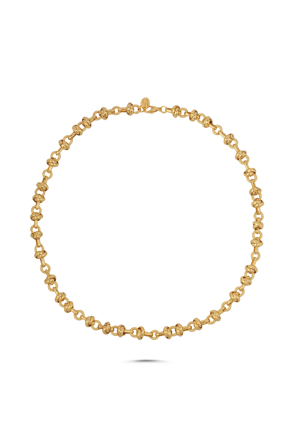 Berrin Özkan-Olympia Knot Chain Necklace-Kolye-1-Milagron.com