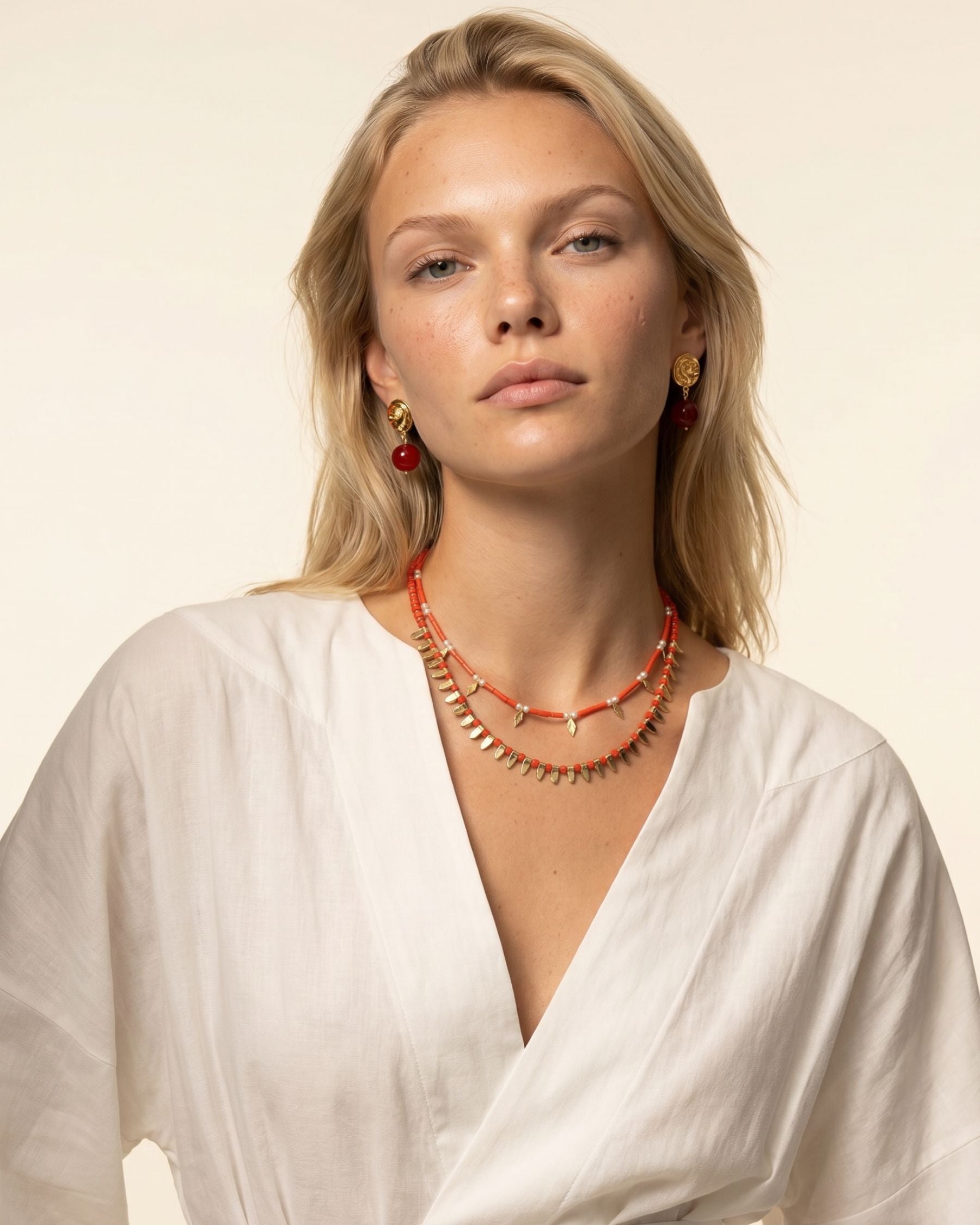 Portofino Coral Necklace