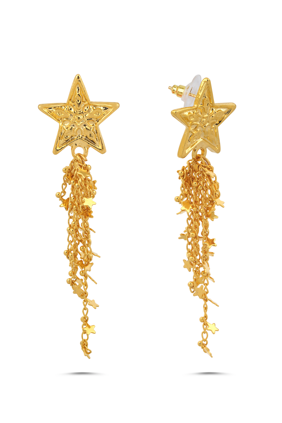 Berrin Özkan-Shining Megastar Earrings-Küpe-1-Milagron.com
