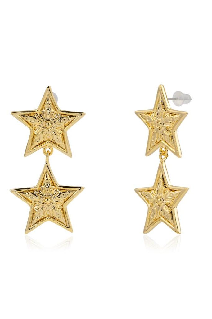 Berrin Özkan-Shining Star Earrings-Küpe-1-Milagron.com