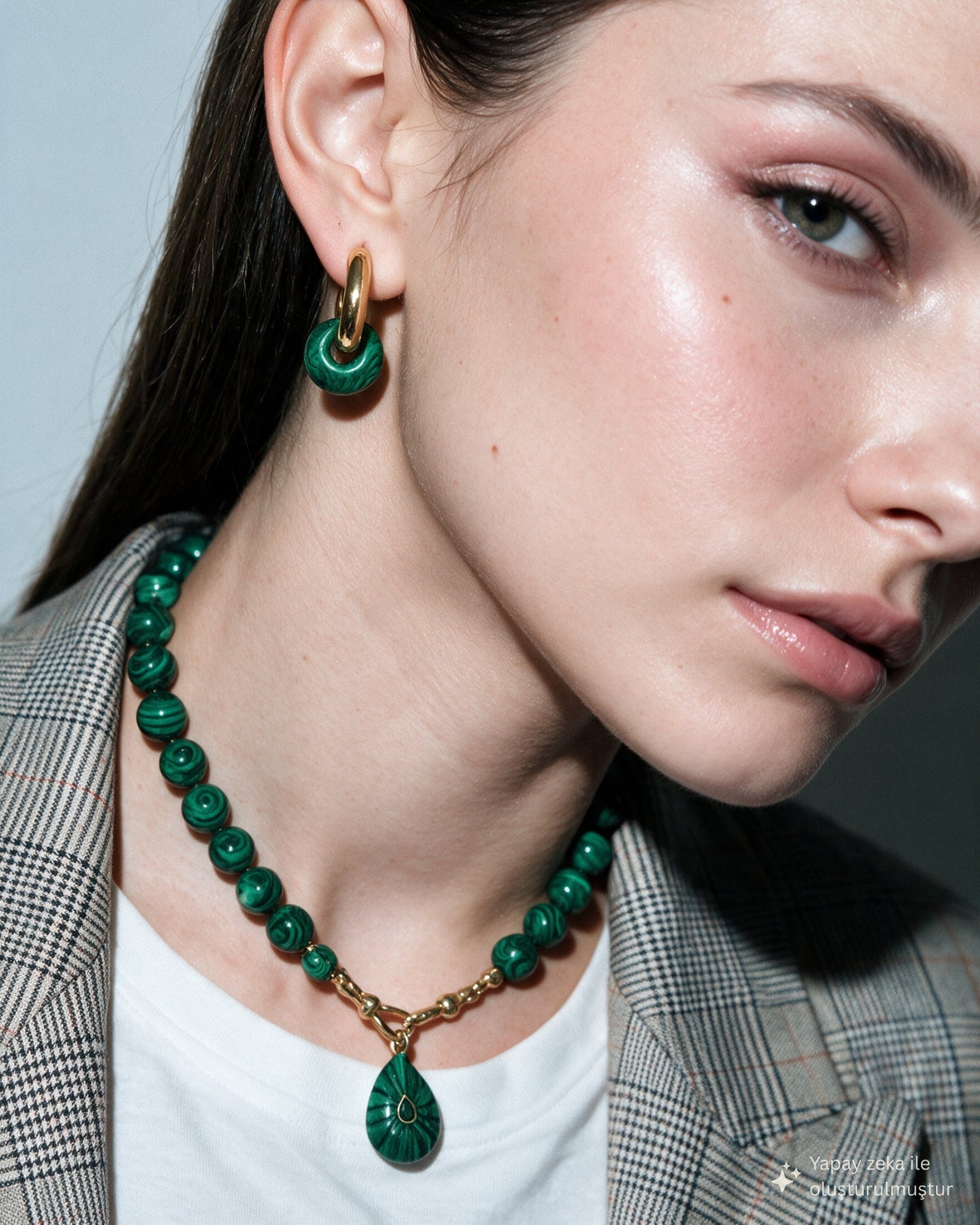 Soraya Malachite Necklace