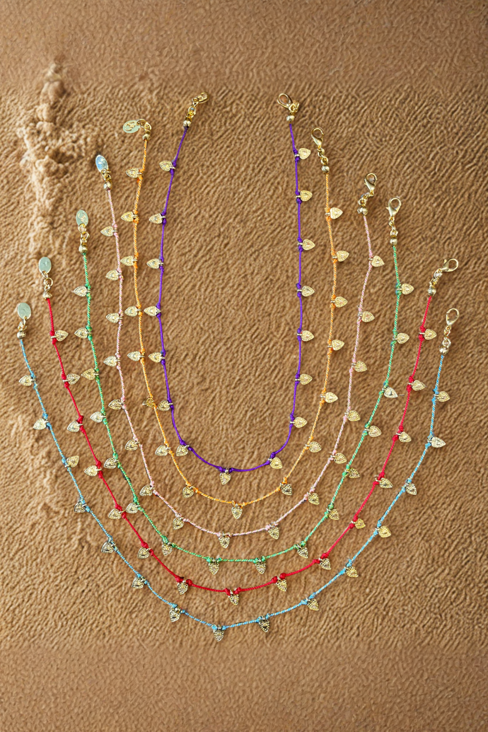 Berrin Özkan-Summer Muse Heart Rope Necklace-Kolye-1-Milagron.com