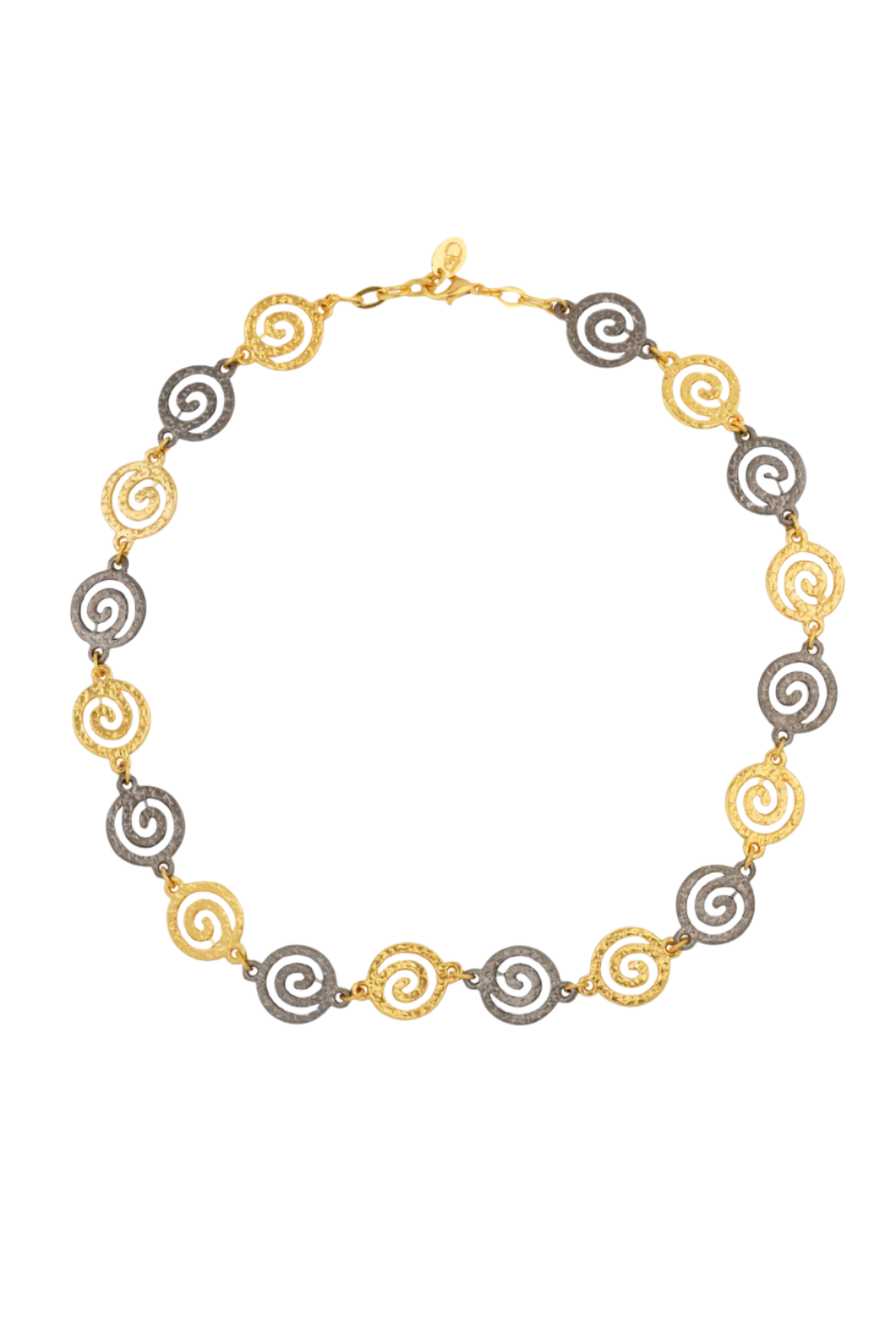 Berrin Özkan-Urartu Silver And Gold Plated Necklace-Kolye-1-Milagron.com