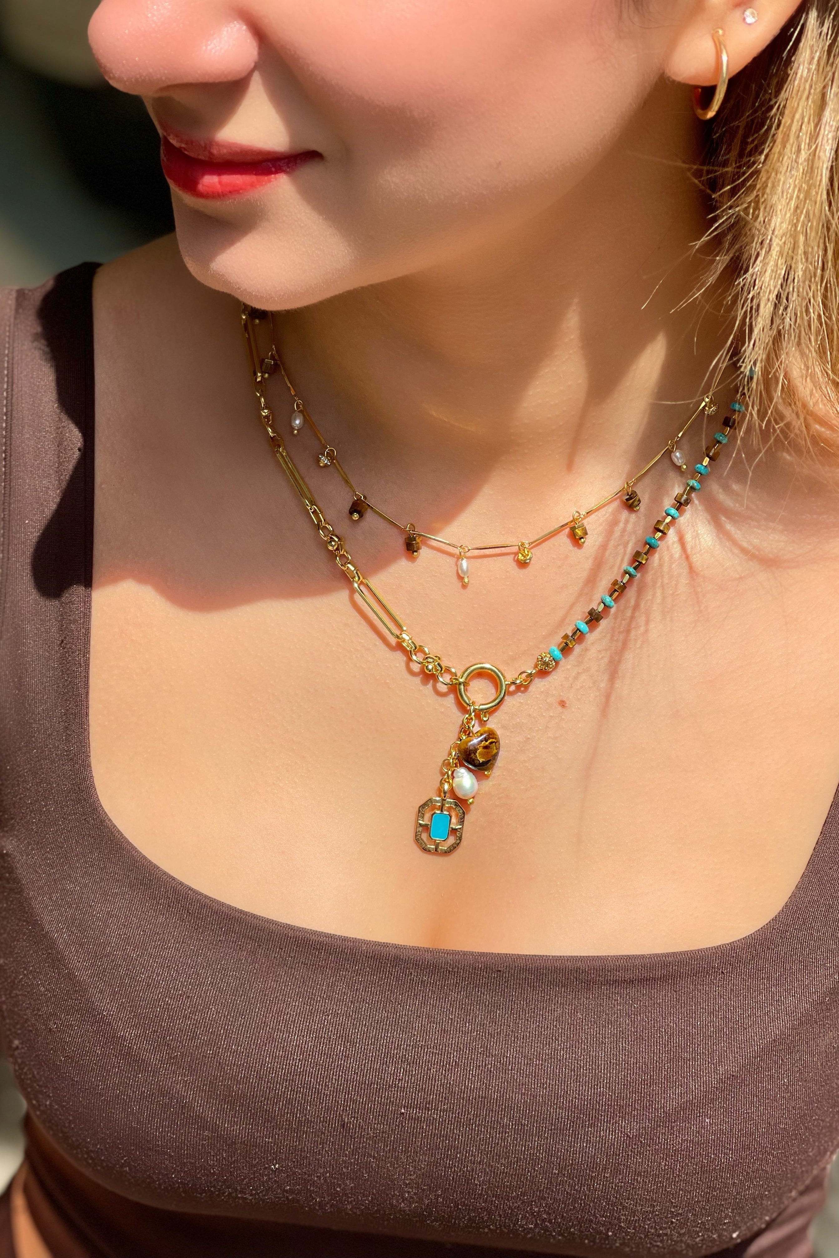 Berrin Özkan-Your Side Marbella Necklace-Kolye-2-Milagron.com