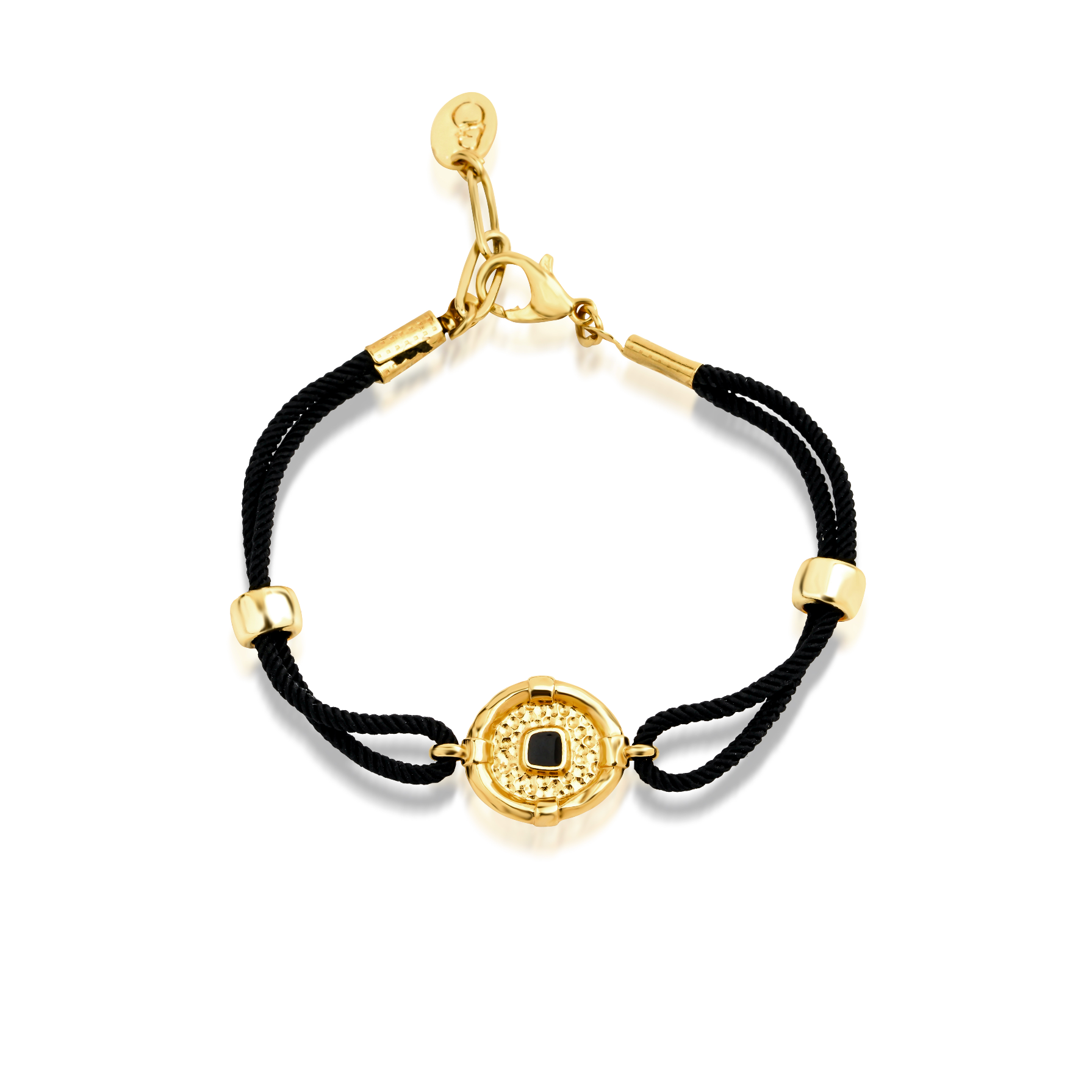 Berrin özkan-Black Orbit Rope Bracelet-Bracelet-1-Milagron.com