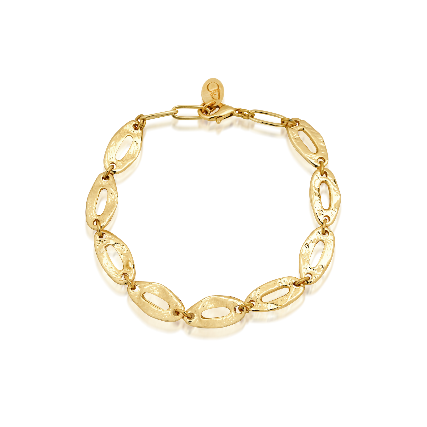 Berrin özkan-Golden Hue Gold Plated Bracelet-Bracelet-1-Milagron.com
