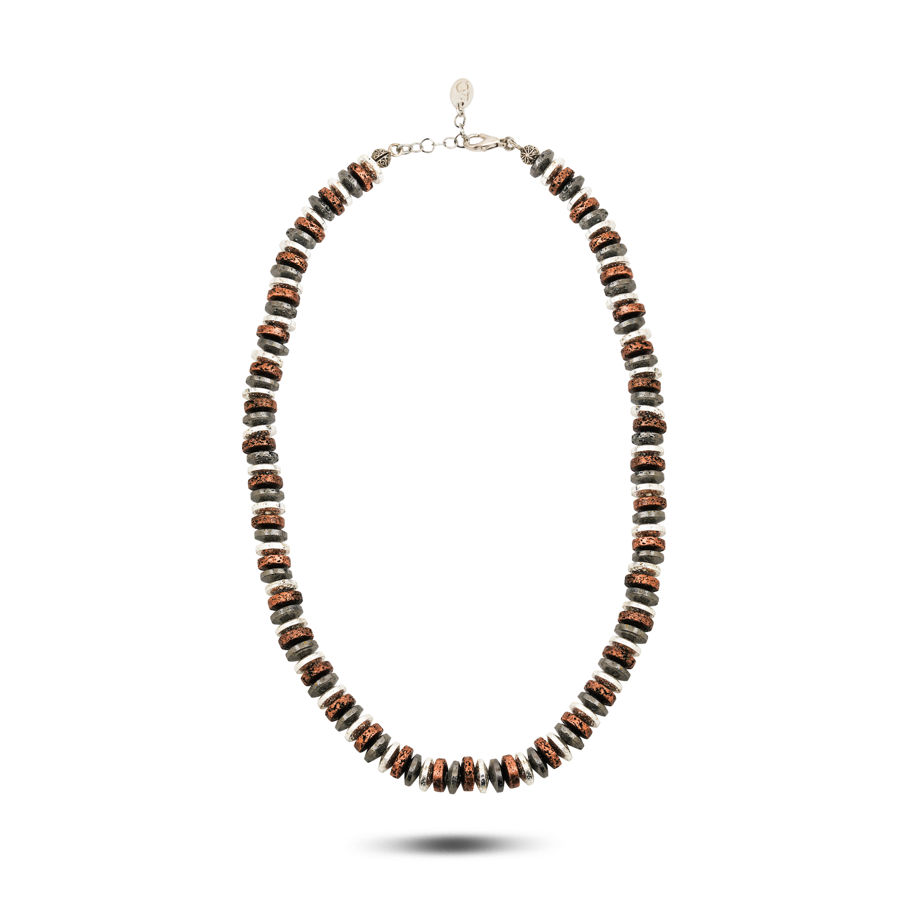 Berrin özkan-Mocha Frost Necklace-Necklaces-1-Milagron.com