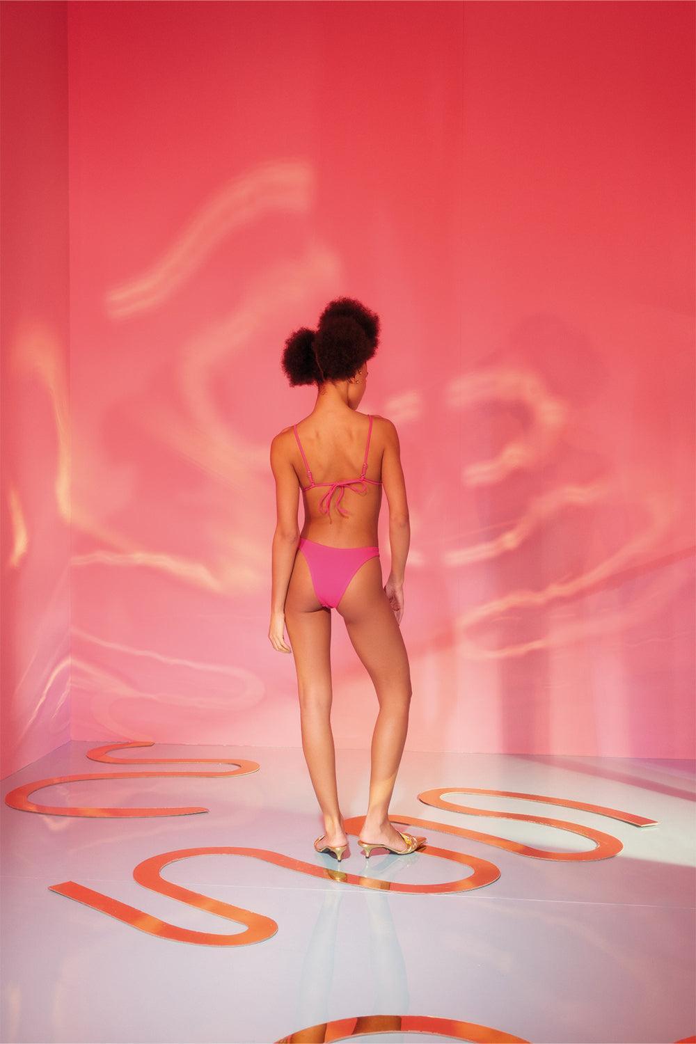 Bia Swimwear-Alia Viva Magenta Bikini Takımı-Bikini & Mayo-2-Milagron.com