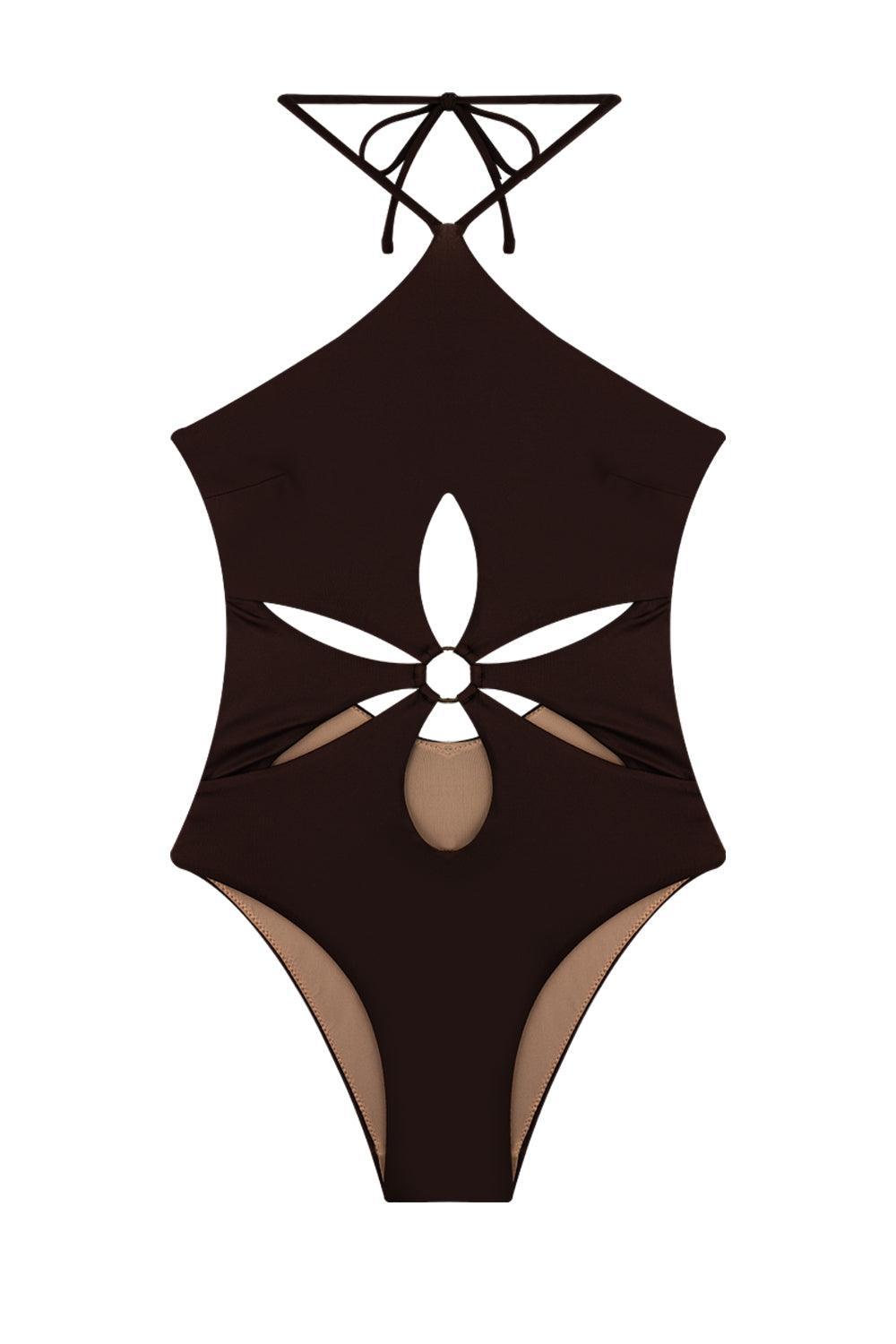 Bia Swimwear-Britgette Dark Oak Mayo-Bikini & Mayo-3-Milagron.com