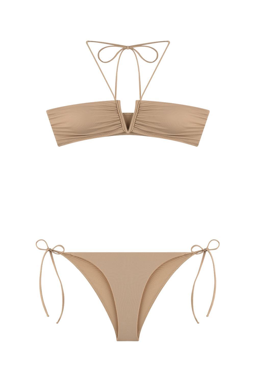 Bia Swimwear-Gigi Vanilla Cream Bikini Takımı-Bikini & Mayo-3-Milagron.com