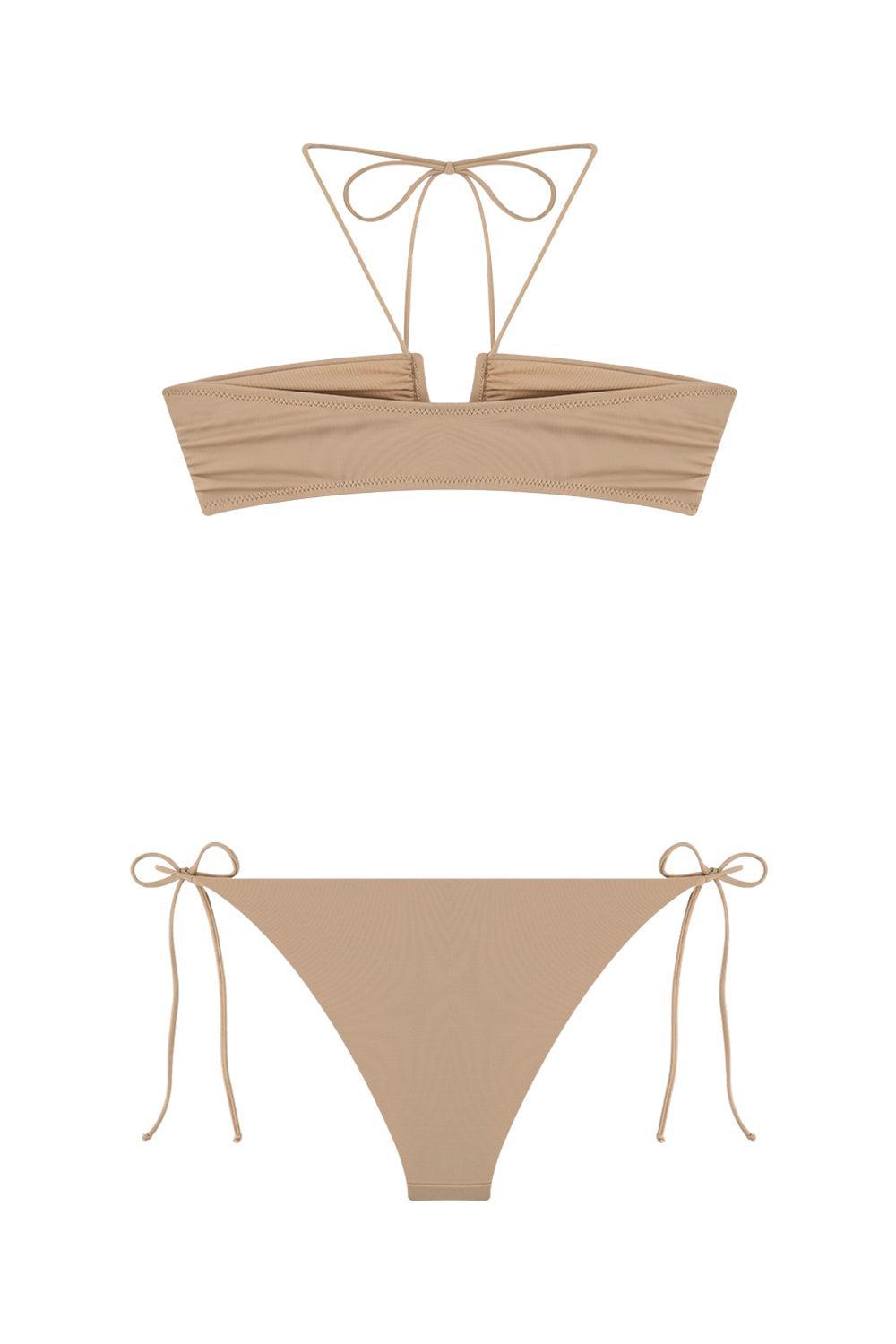 Bia Swimwear-Gigi Vanilla Cream Bikini Takımı-Bikini & Mayo-4-Milagron.com
