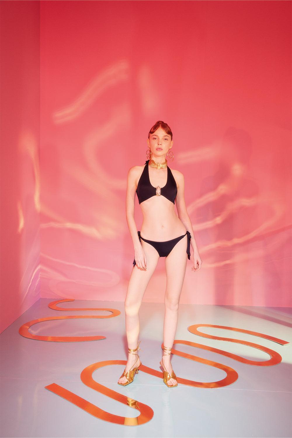 Bia Swimwear-Ines Black Bikini Takımı-Bikini & Mayo-1-Milagron.com