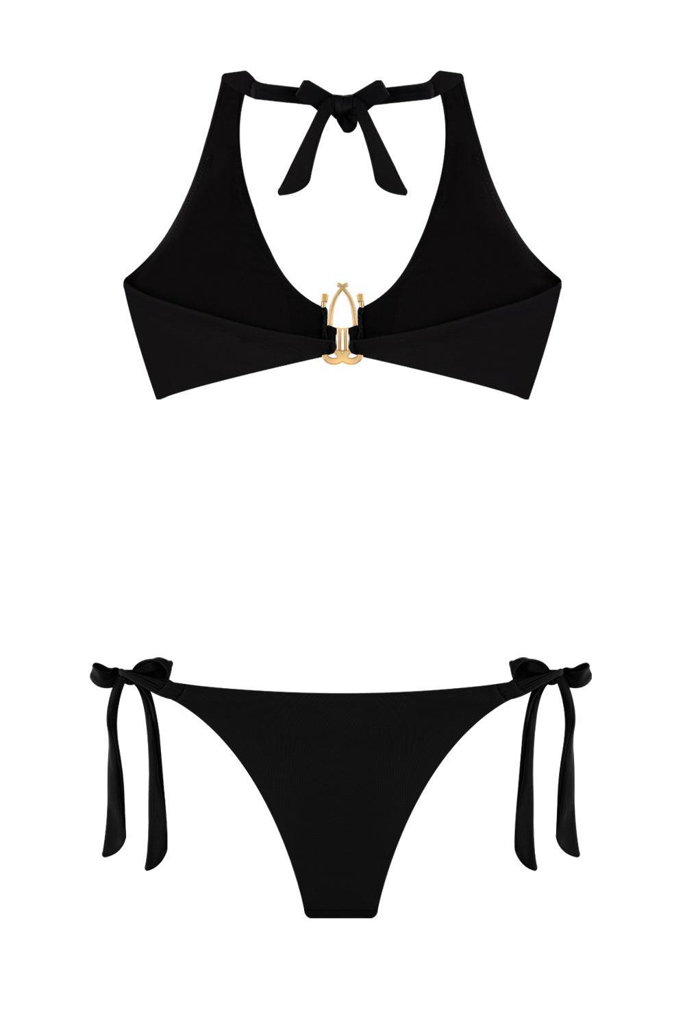 Bia Swimwear-Ines Black Bikini Takımı-Bikini & Mayo-6-Milagron.com