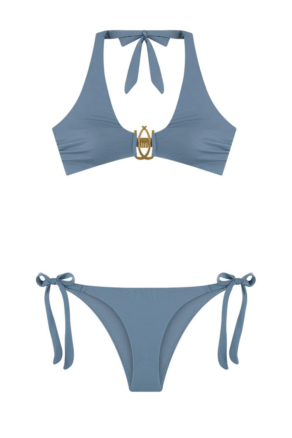 Bia Swimwear-Ines Tranquil Blue Bikini Takımı-Bikini & Mayo-4-Milagron.com