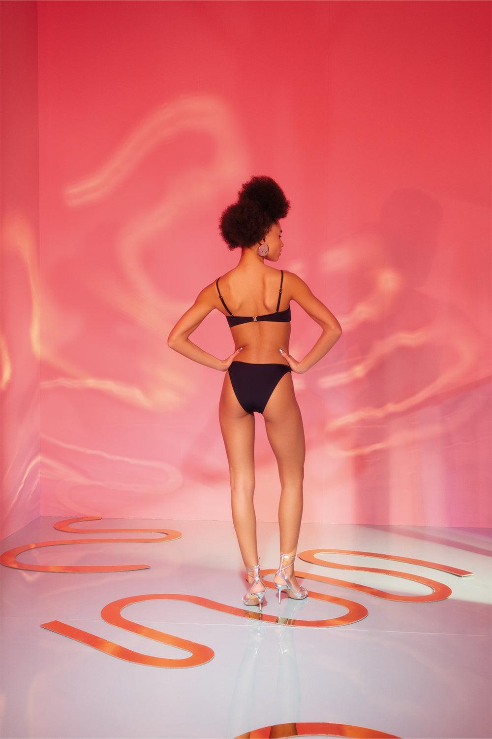 Bia Swimwear-Ira Black Bikini Takımı-Bikini & Mayo-2-Milagron.com