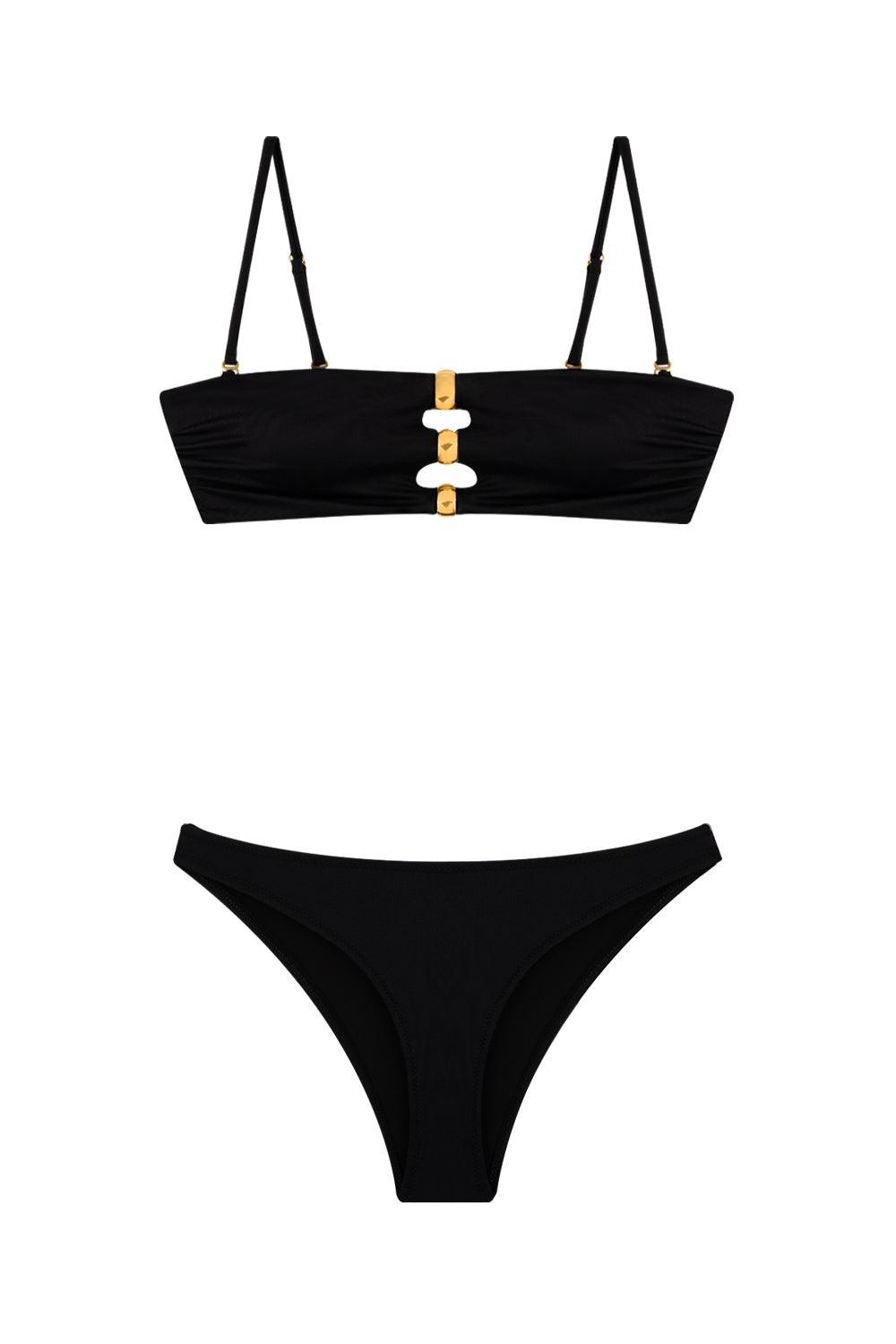 Bia Swimwear-Ira Black Bikini Takımı-Bikini & Mayo-3-Milagron.com