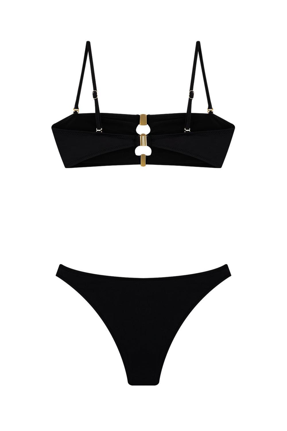 Bia Swimwear-Ira Black Bikini Takımı-Bikini & Mayo-4-Milagron.com
