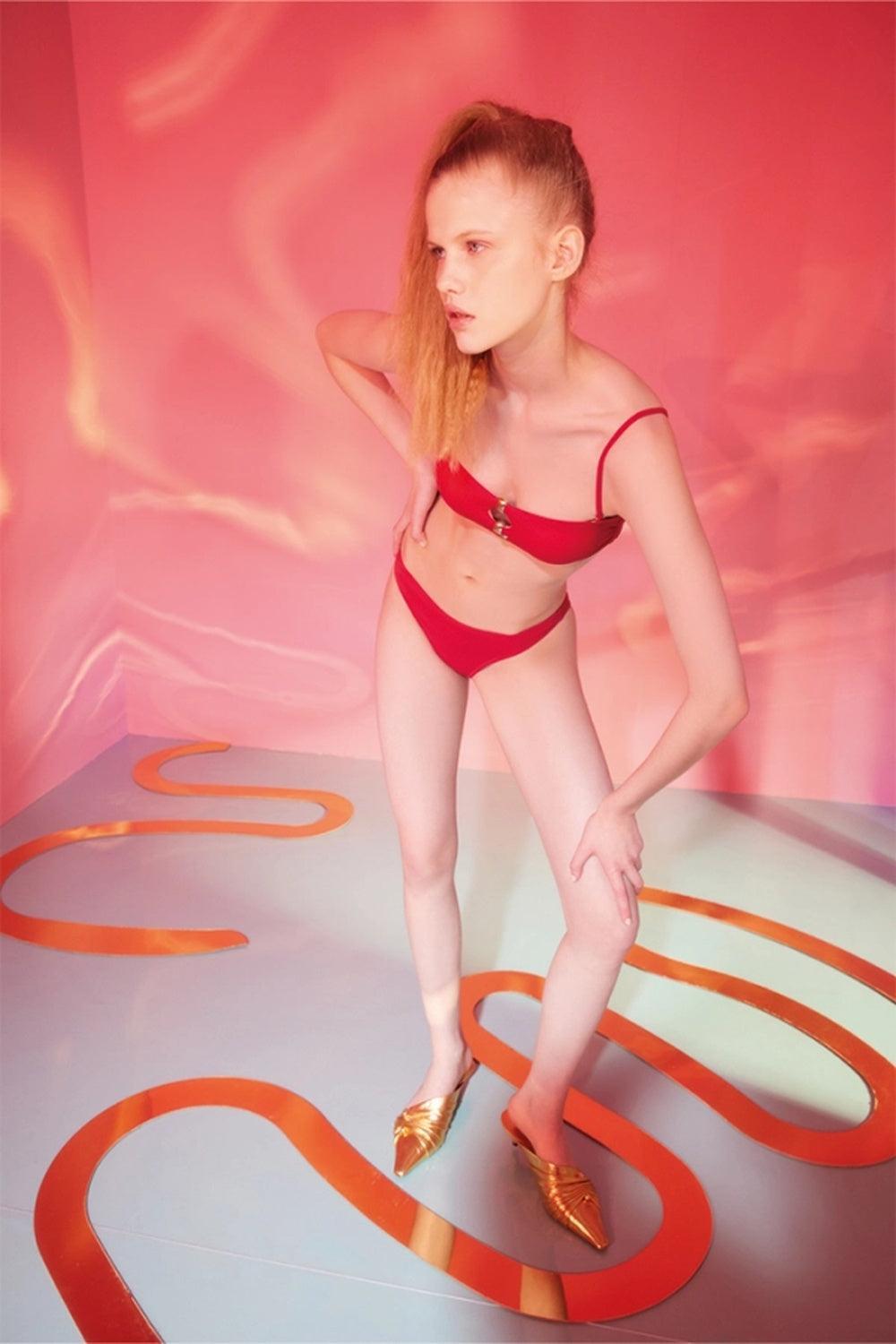 Bia Swimwear-Ira Fiery Red Bikini Takımı-Bikini & Mayo-2-Milagron.com