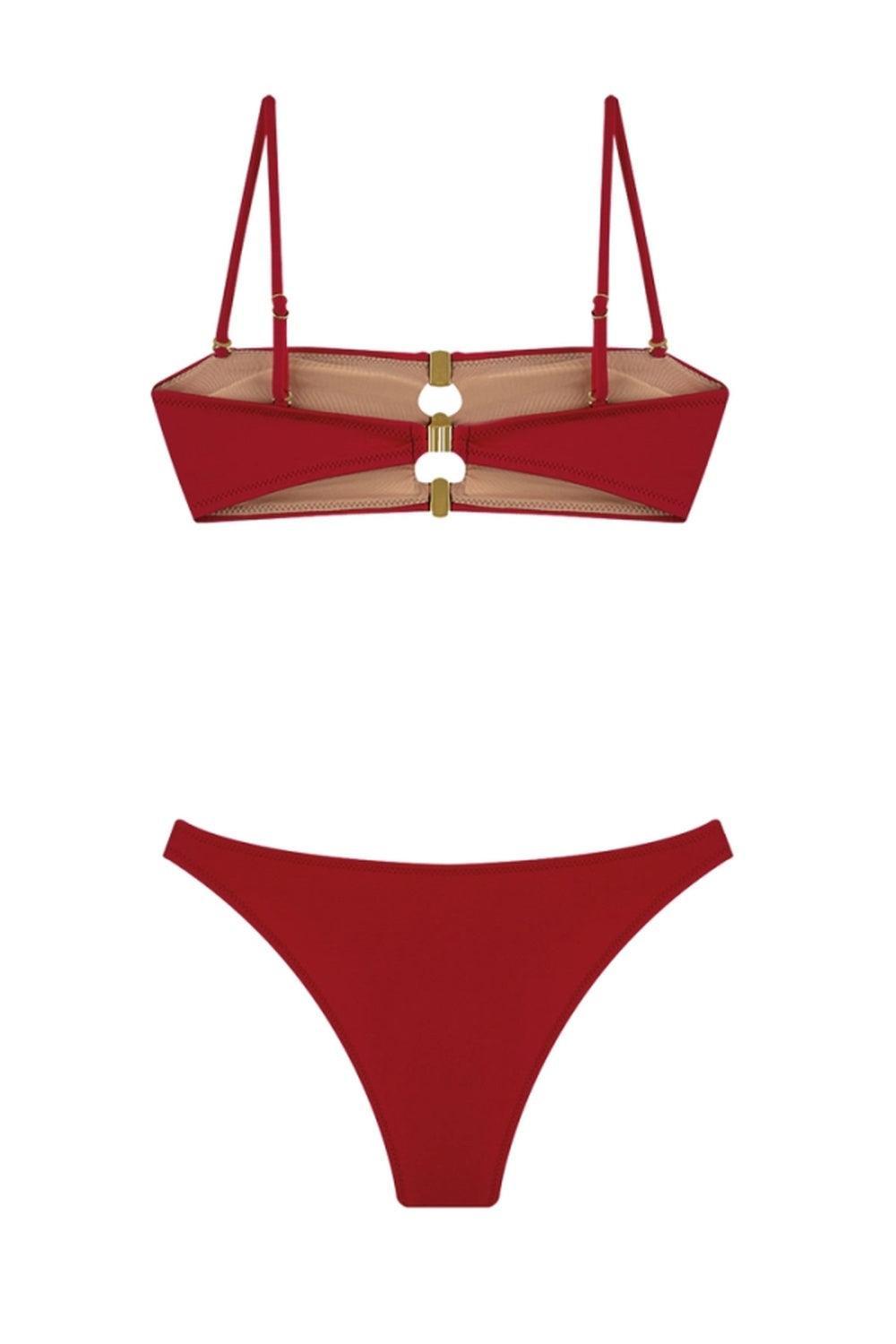 Bia Swimwear-Ira Fiery Red Bikini Takımı-Bikini & Mayo-5-Milagron.com