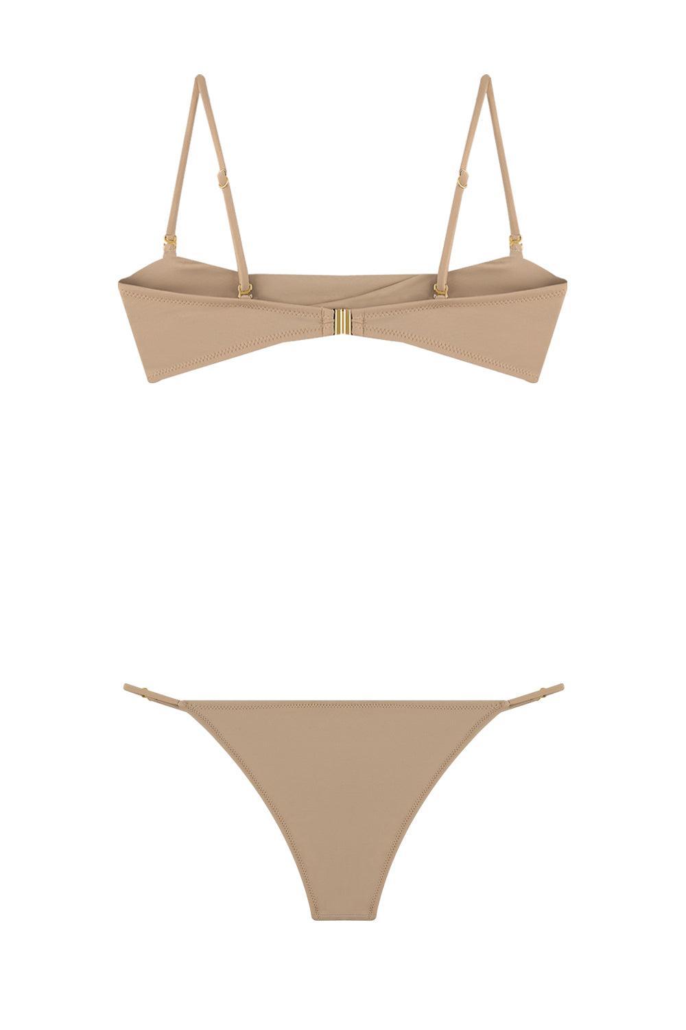 Bia Swimwear-Mae Vanilla Cream Bikini Takımı-Bikini & Mayo-4-Milagron.com
