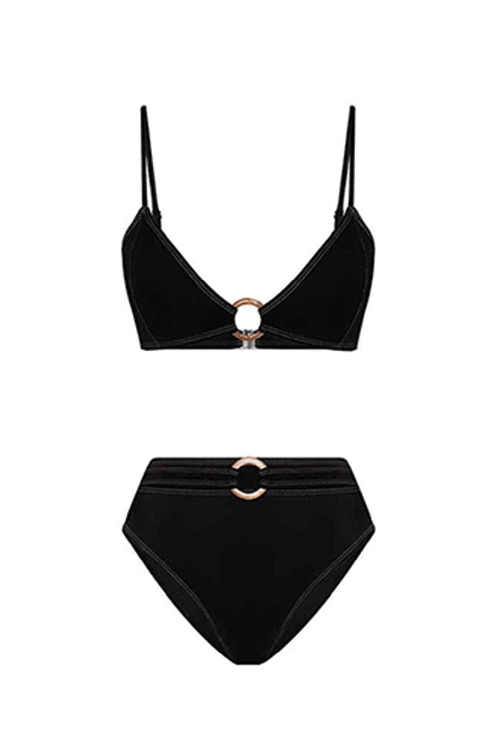 Bia Swimwear-Mona Siyah Bikini Takımı-Bikini & Mayo-5-Milagron.com