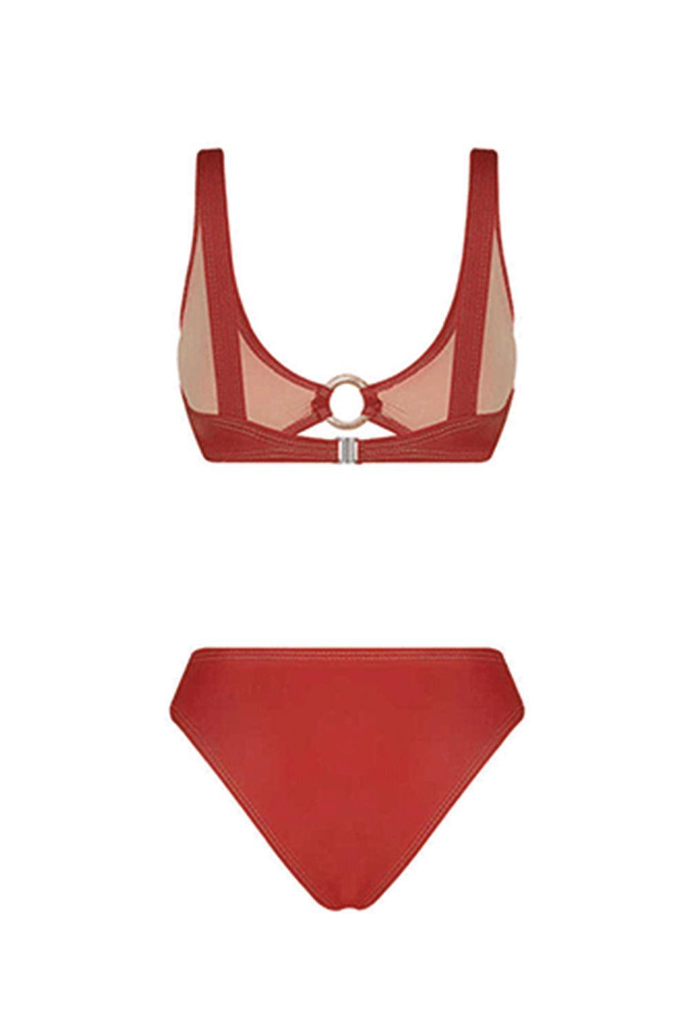 Bia Swimwear-Nora Kırmızı Bikini Takımı-Bikini & Mayo-6-Milagron.com