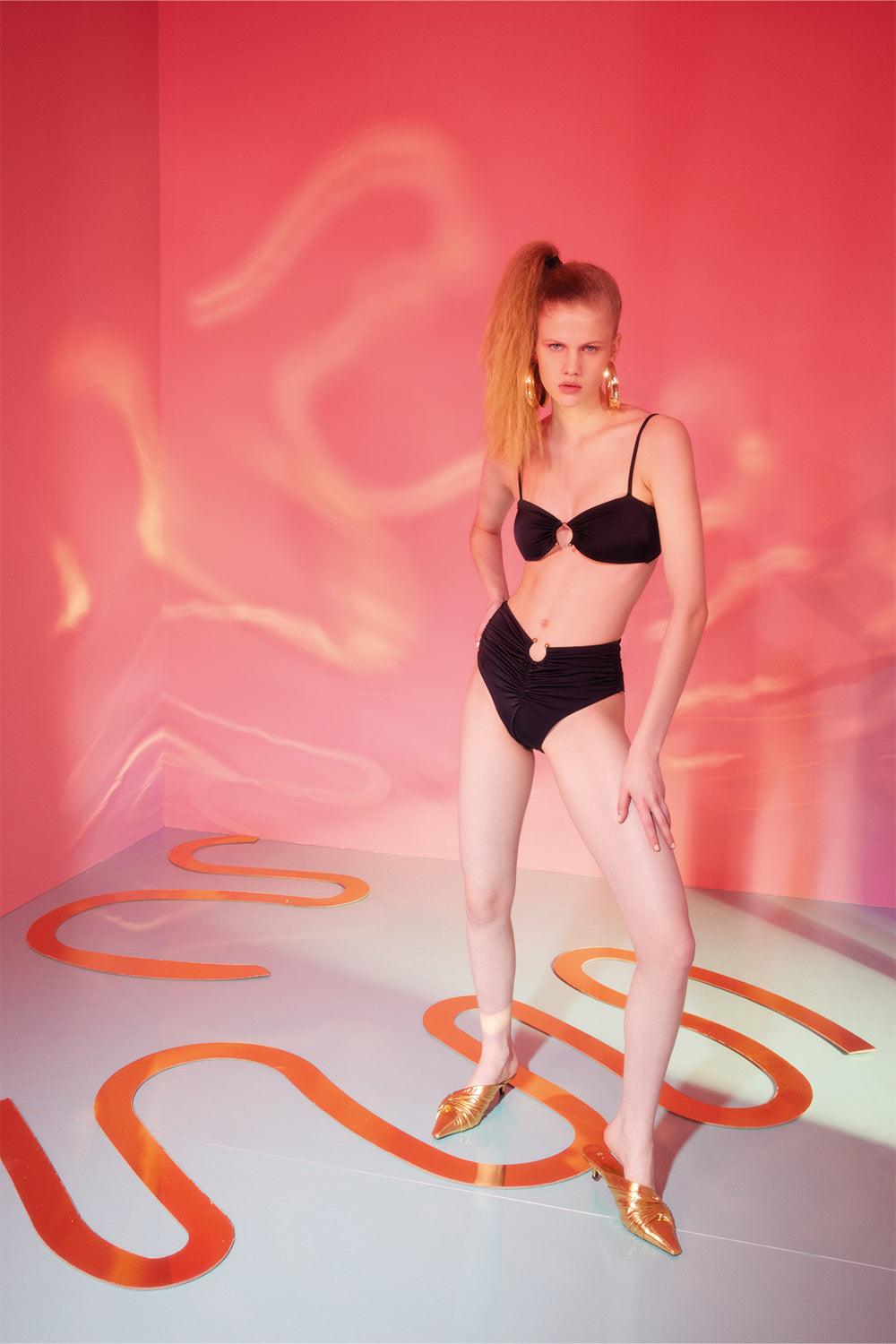 Bia Swimwear-Sasha Black Bikini Takımı-Bikini & Mayo-1-Milagron.com