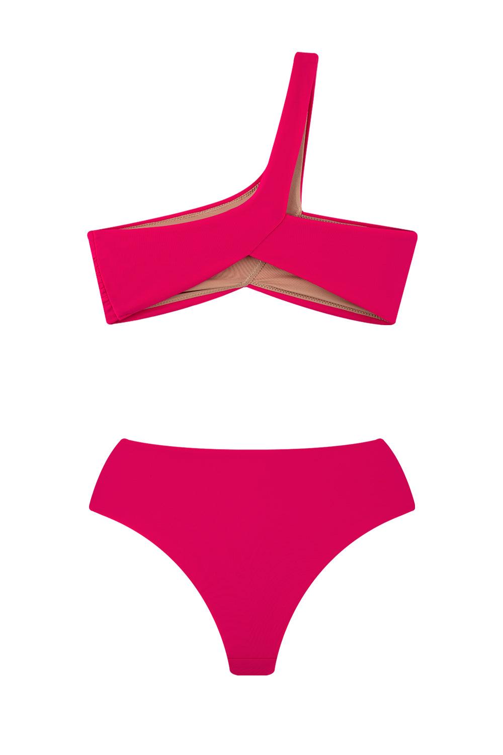 Bia Swimwear-Vera Viva Magenta Bikini Takımı-Bikini & Mayo-6-Milagron.com
