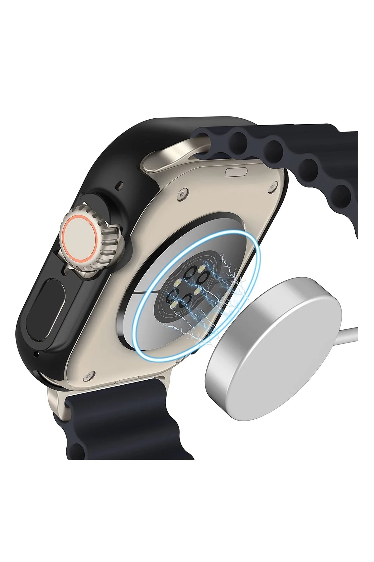 Apple Watch Ultra Uyumlu Privacy Gizli Ekran Koruyucu Kasa