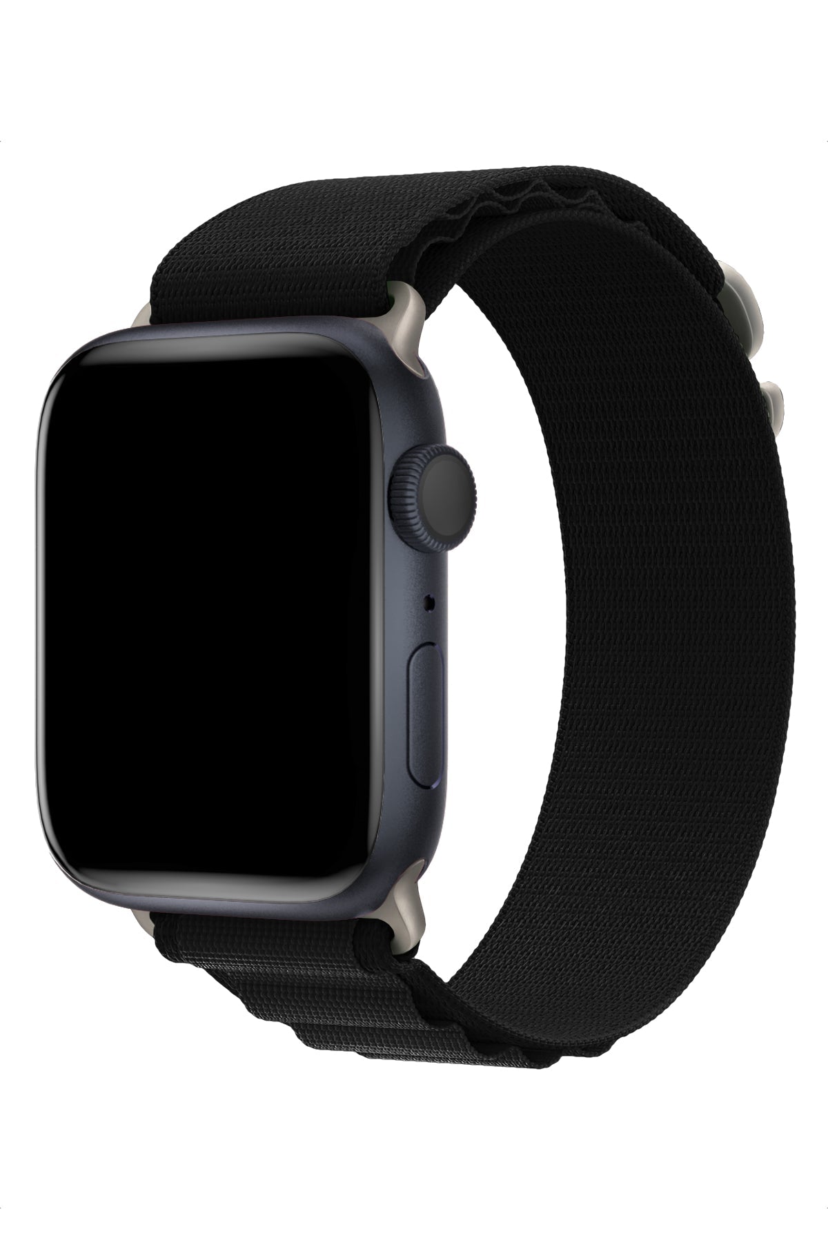 Apple Watch Uyumlu Alpine Loop Kordon Ebony