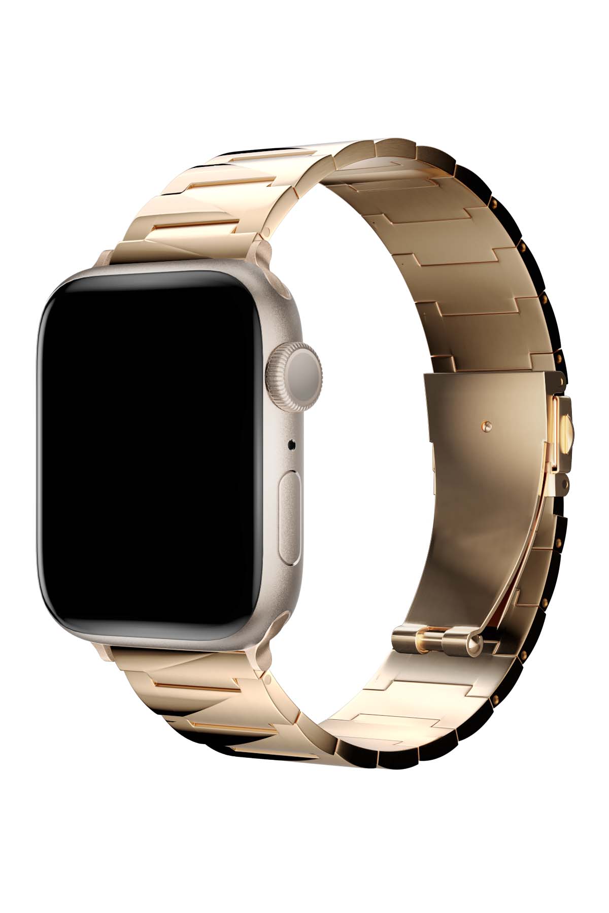 Apple Watch Uyumlu Artus Loop Çelik Kordon Redwood