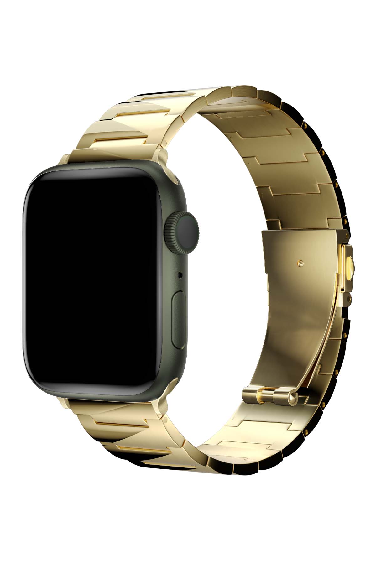 Apple Watch Uyumlu Artus Loop Çelik Kordon Sand