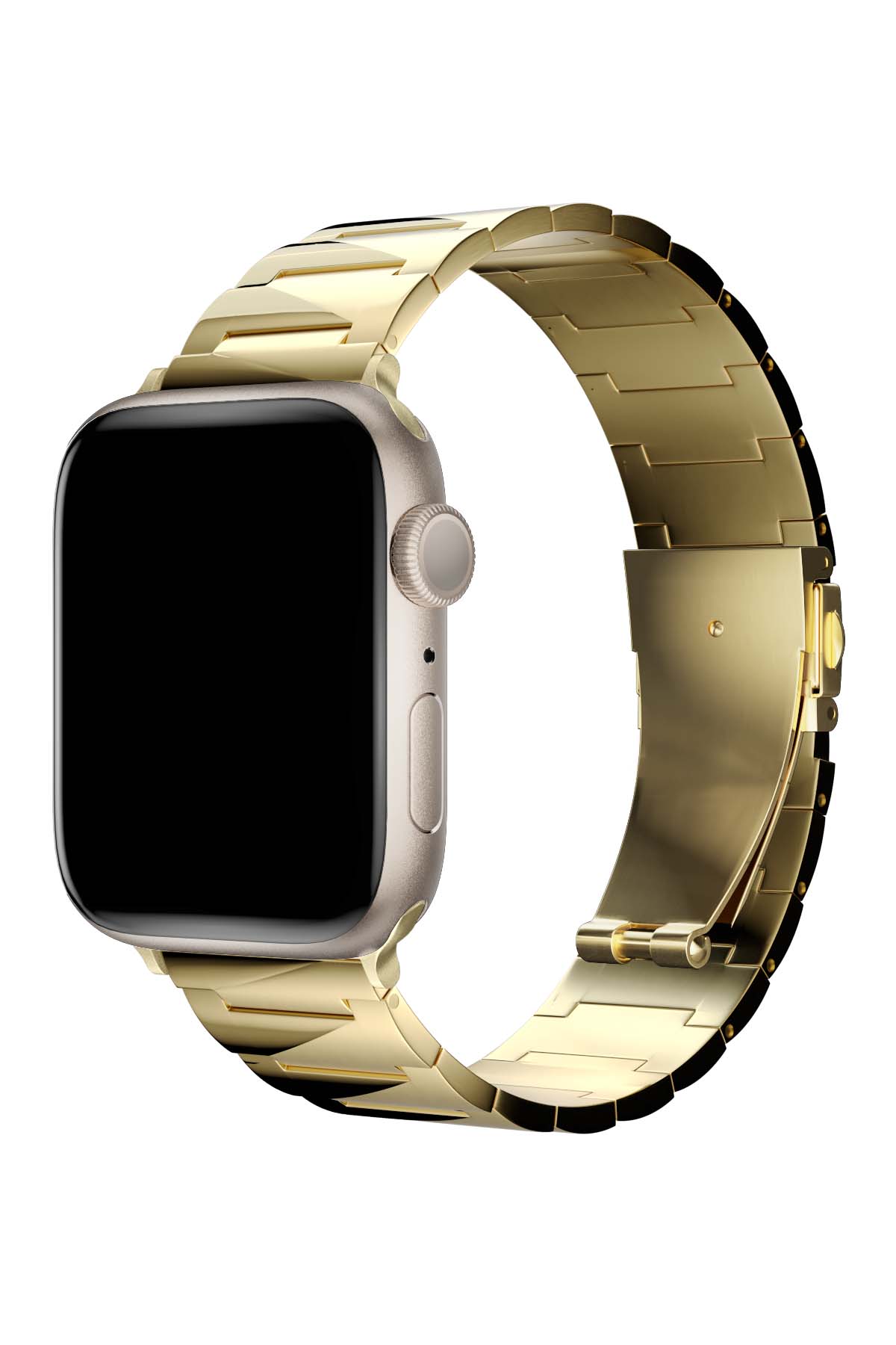 Apple Watch Uyumlu Artus Loop Çelik Kordon Sand