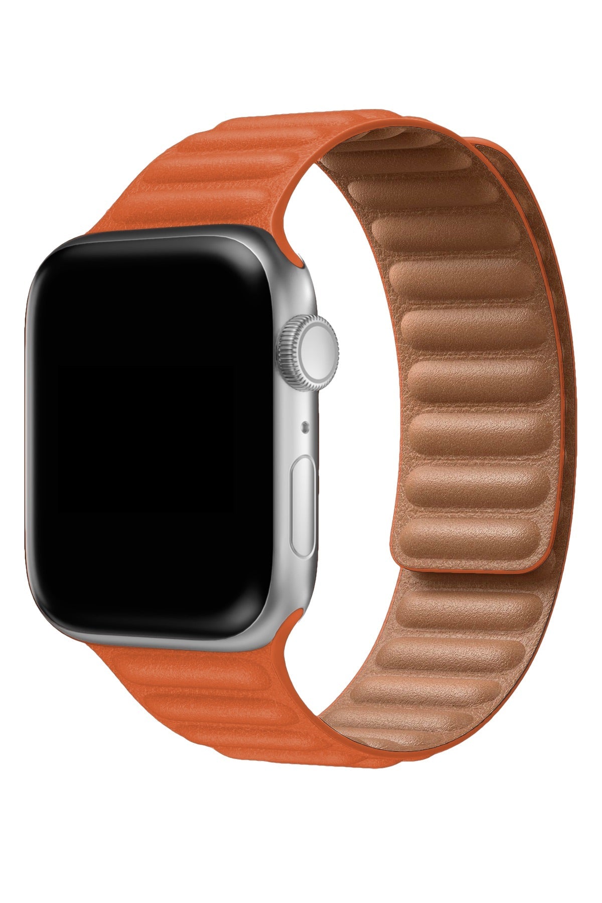 Apple Watch Uyumlu Baklalı Deri Loop Kordon Agat